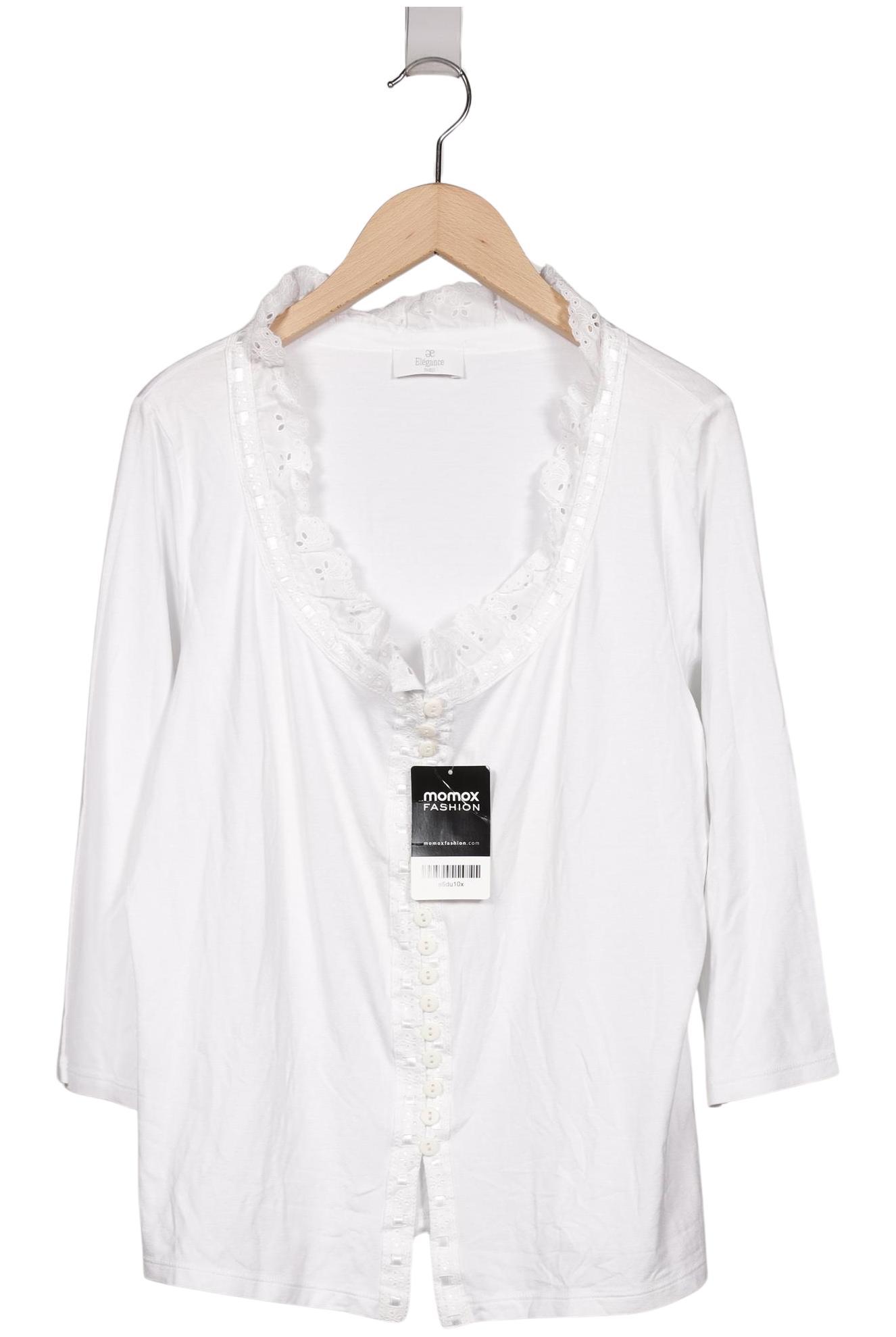 

Elegance Paris Damen Bluse, weiß, Gr. 42