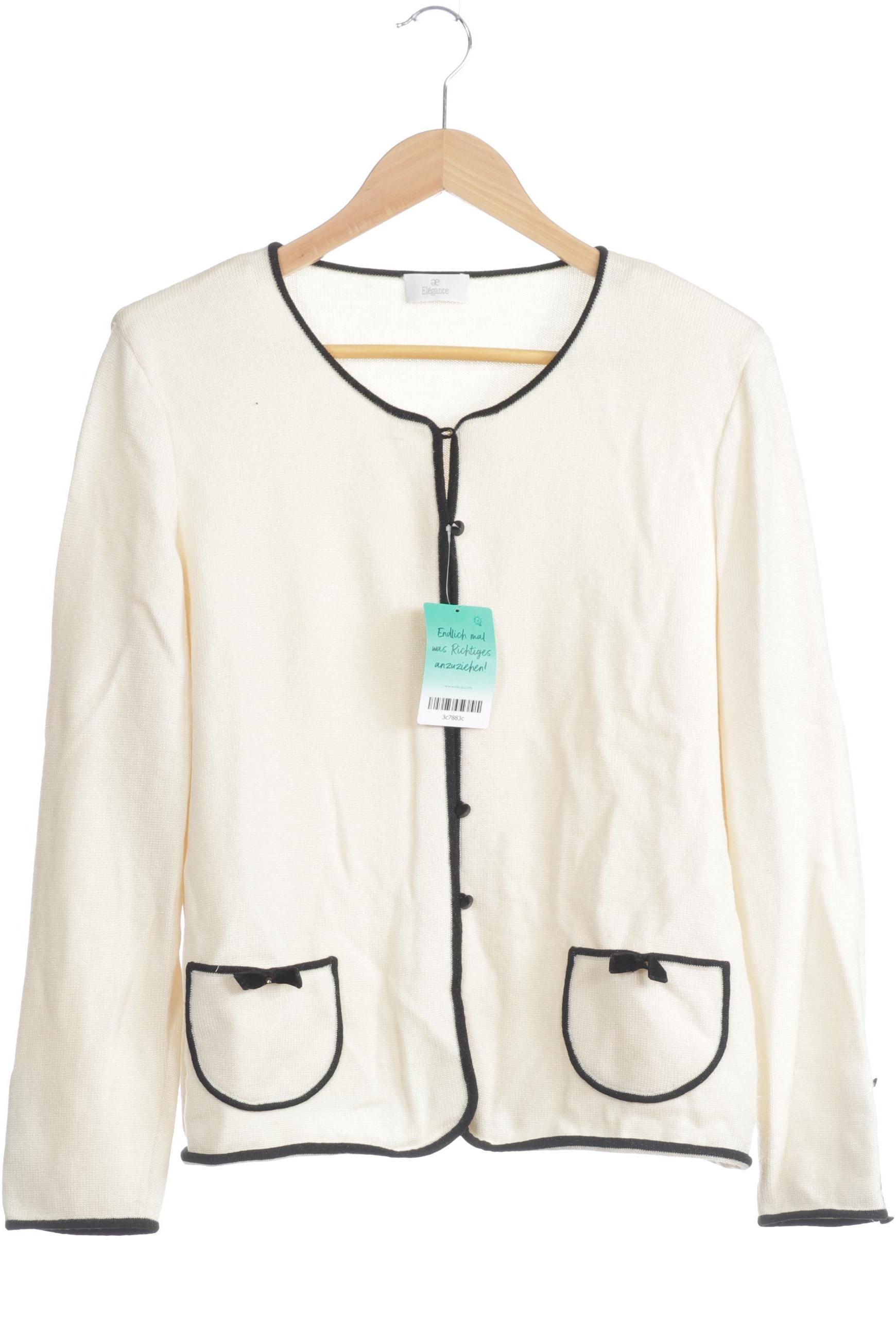 

Elegance Paris Damen Strickjacke, beige, Gr. 44