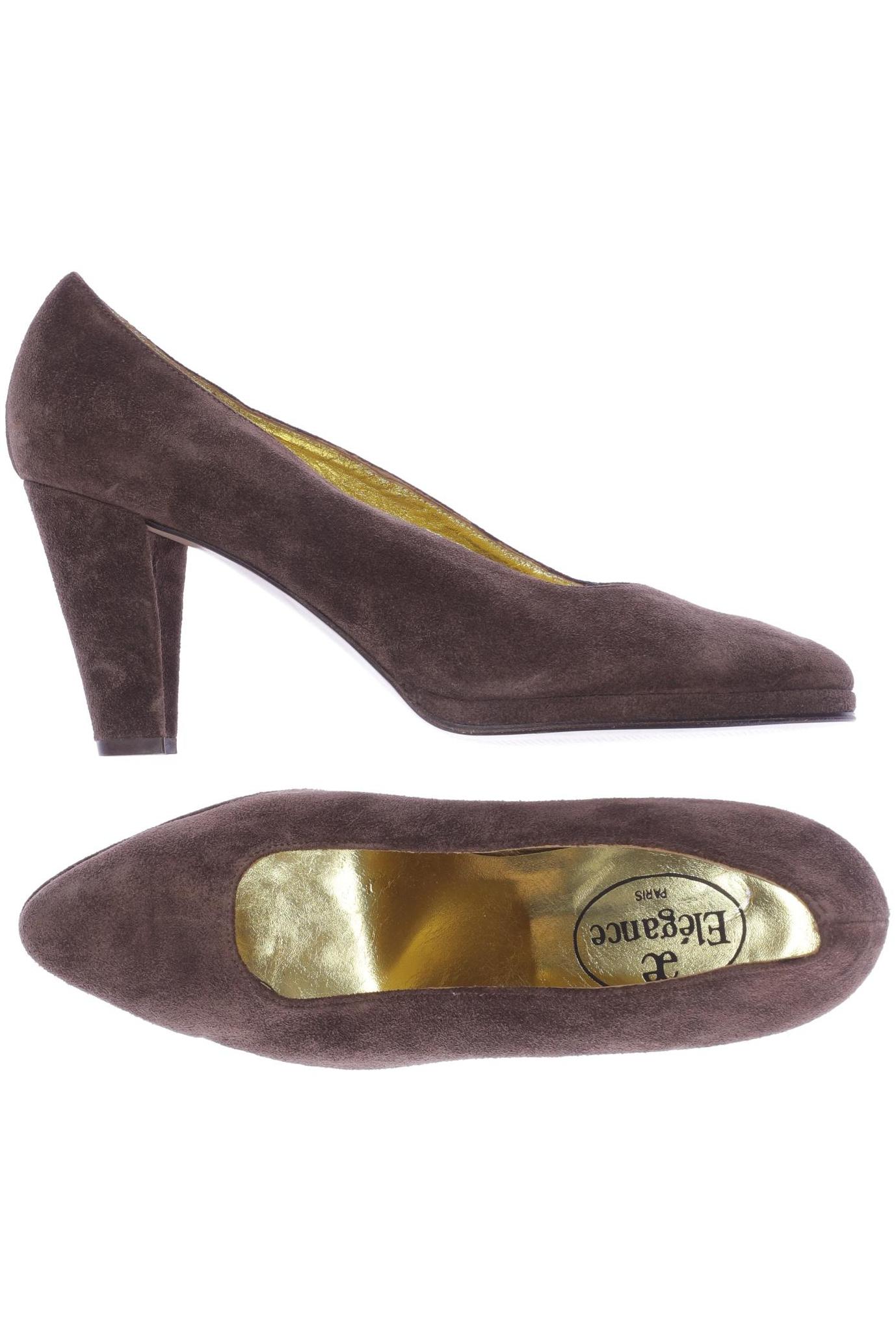 

Elegance Paris Damen Pumps, braun, Gr. 40