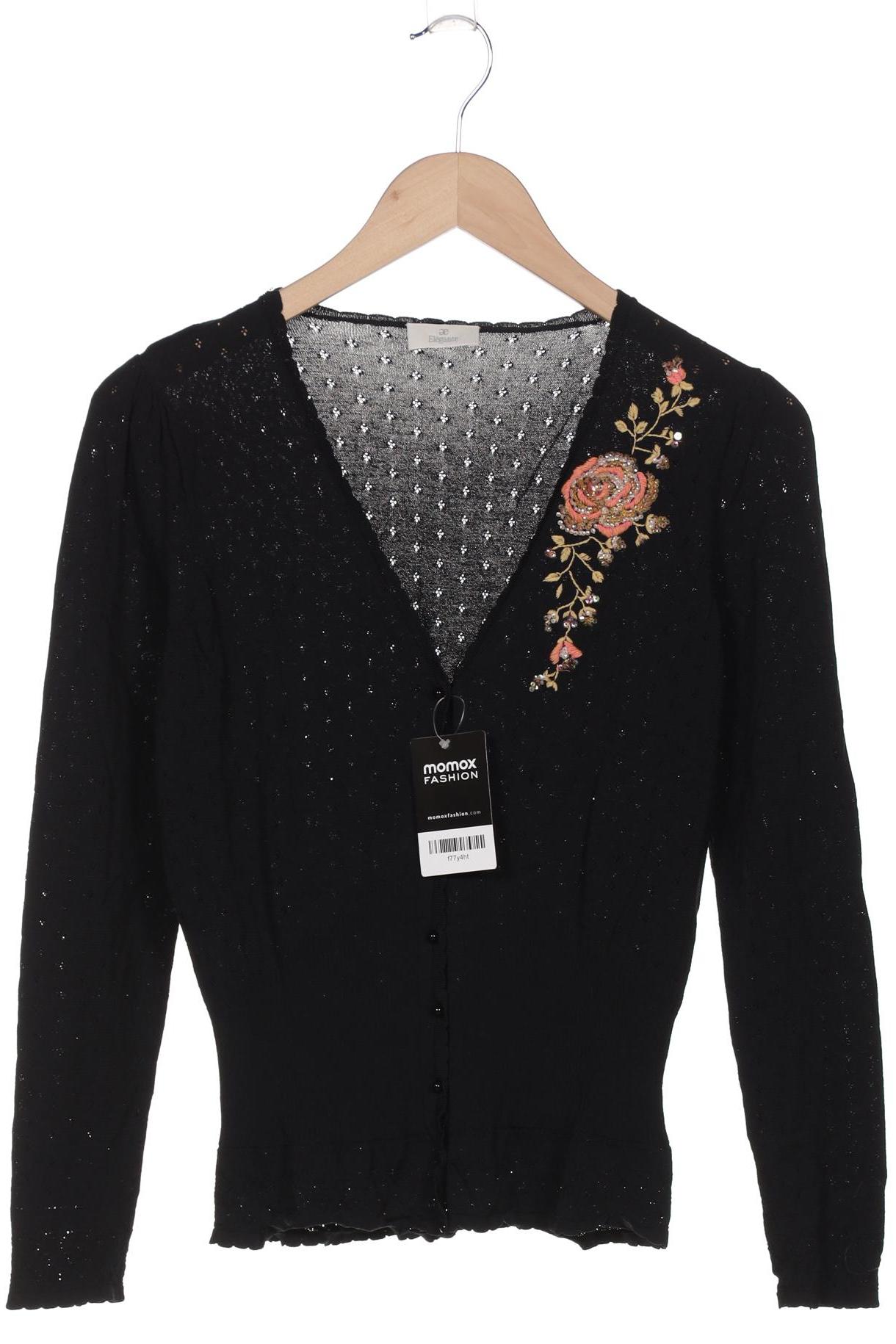 

Elegance Paris Damen Strickjacke, schwarz, Gr. 38