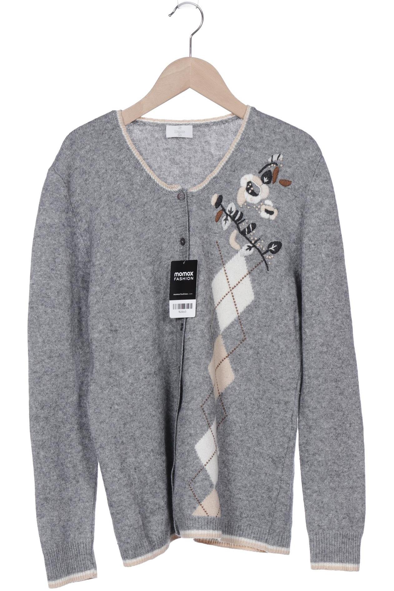 

Elegance Paris Damen Strickjacke, grau, Gr. 38