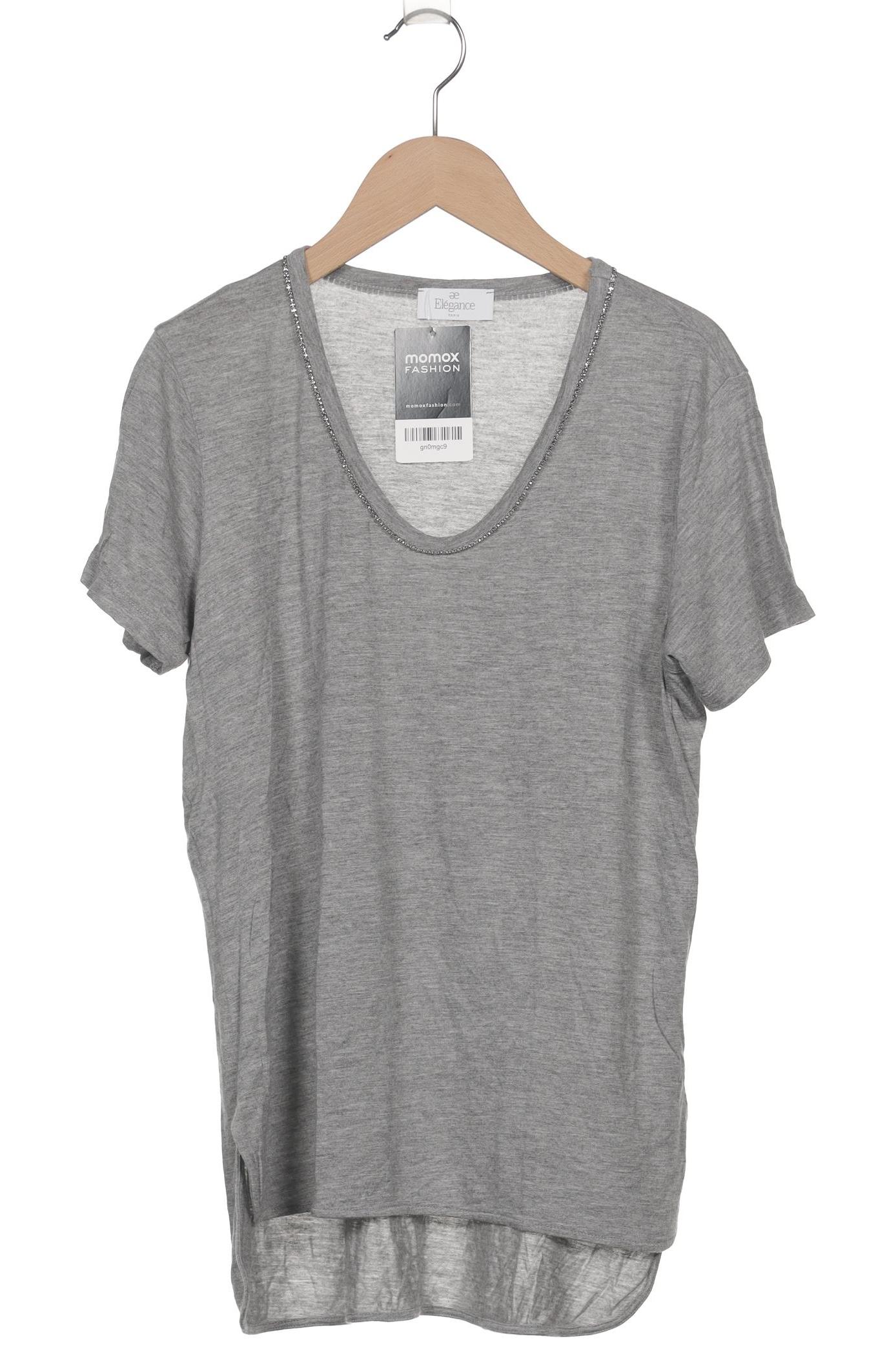 

Elegance Paris Damen T-Shirt, grau, Gr. 36