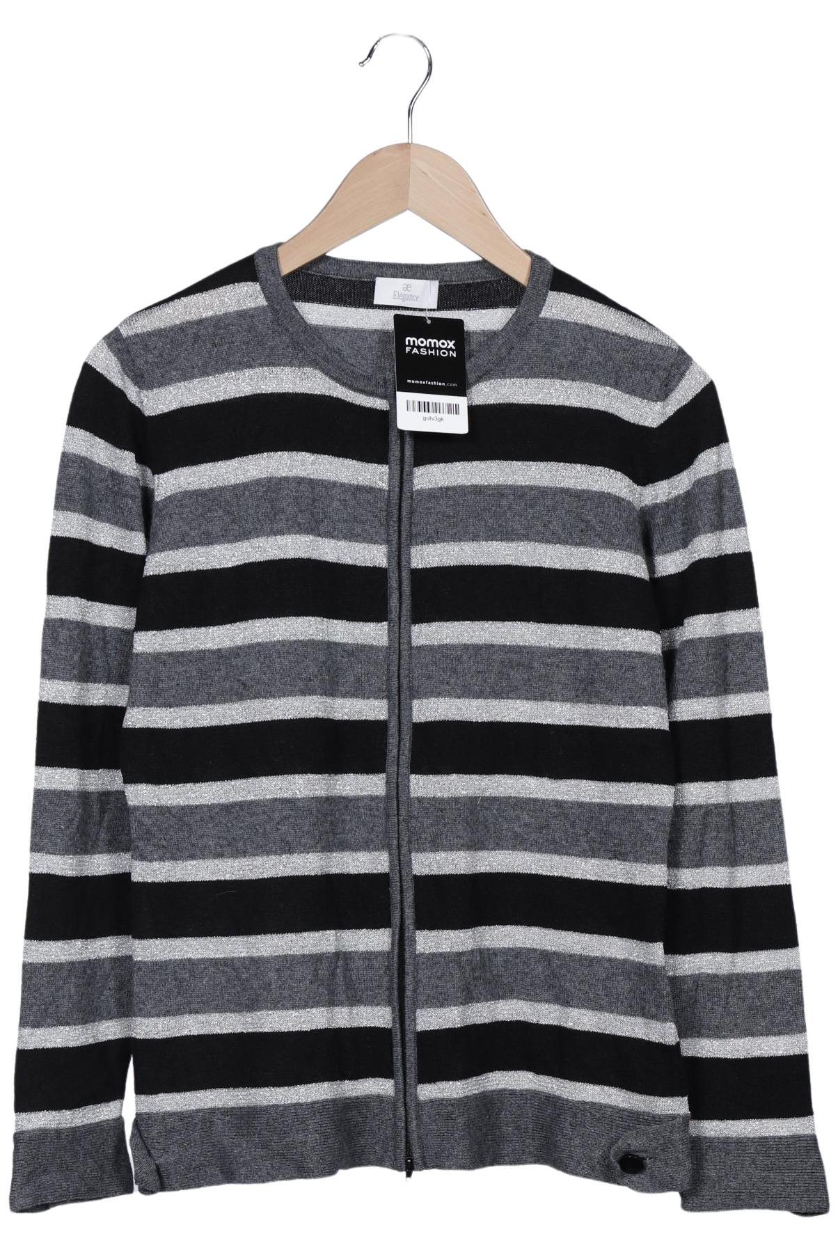 

Elegance Paris Damen Strickjacke, grau, Gr. 40