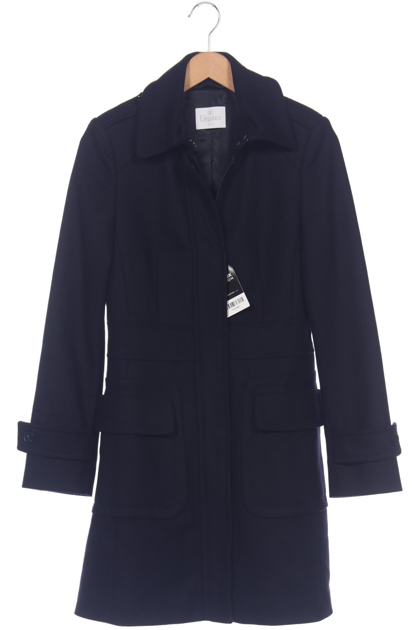 

Elegance Paris Damen Mantel, marineblau, Gr. 36