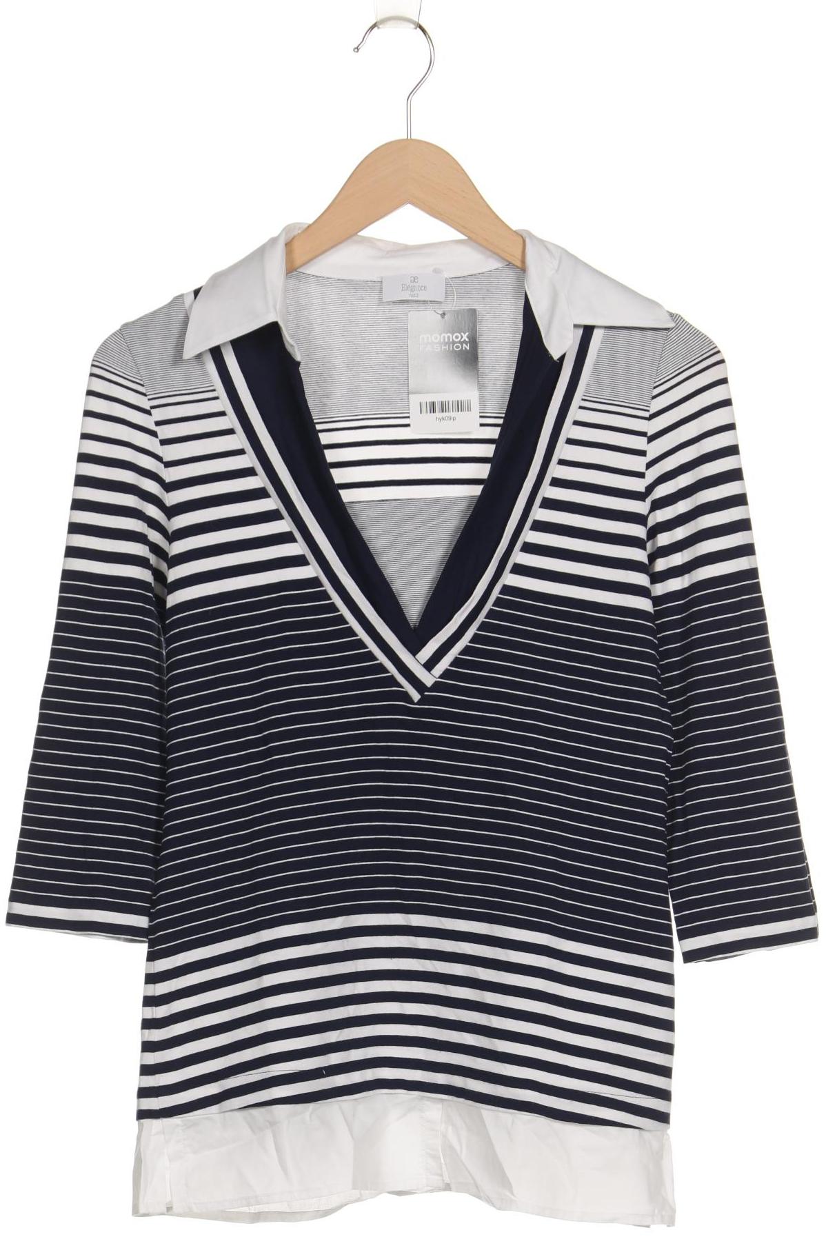 

Elegance Paris Damen Langarmshirt, marineblau, Gr. 36
