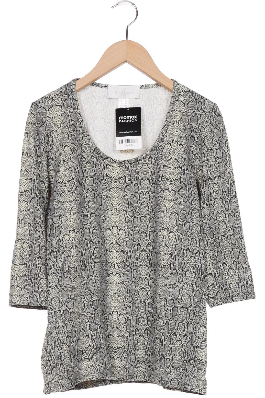 

Elegance Paris Damen Langarmshirt, grau, Gr. 38