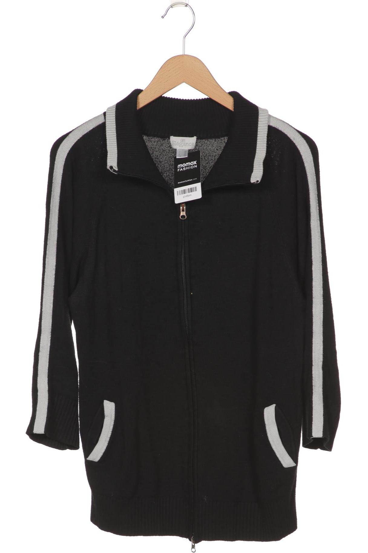 

Elegance Paris Damen Strickjacke, schwarz, Gr. 40