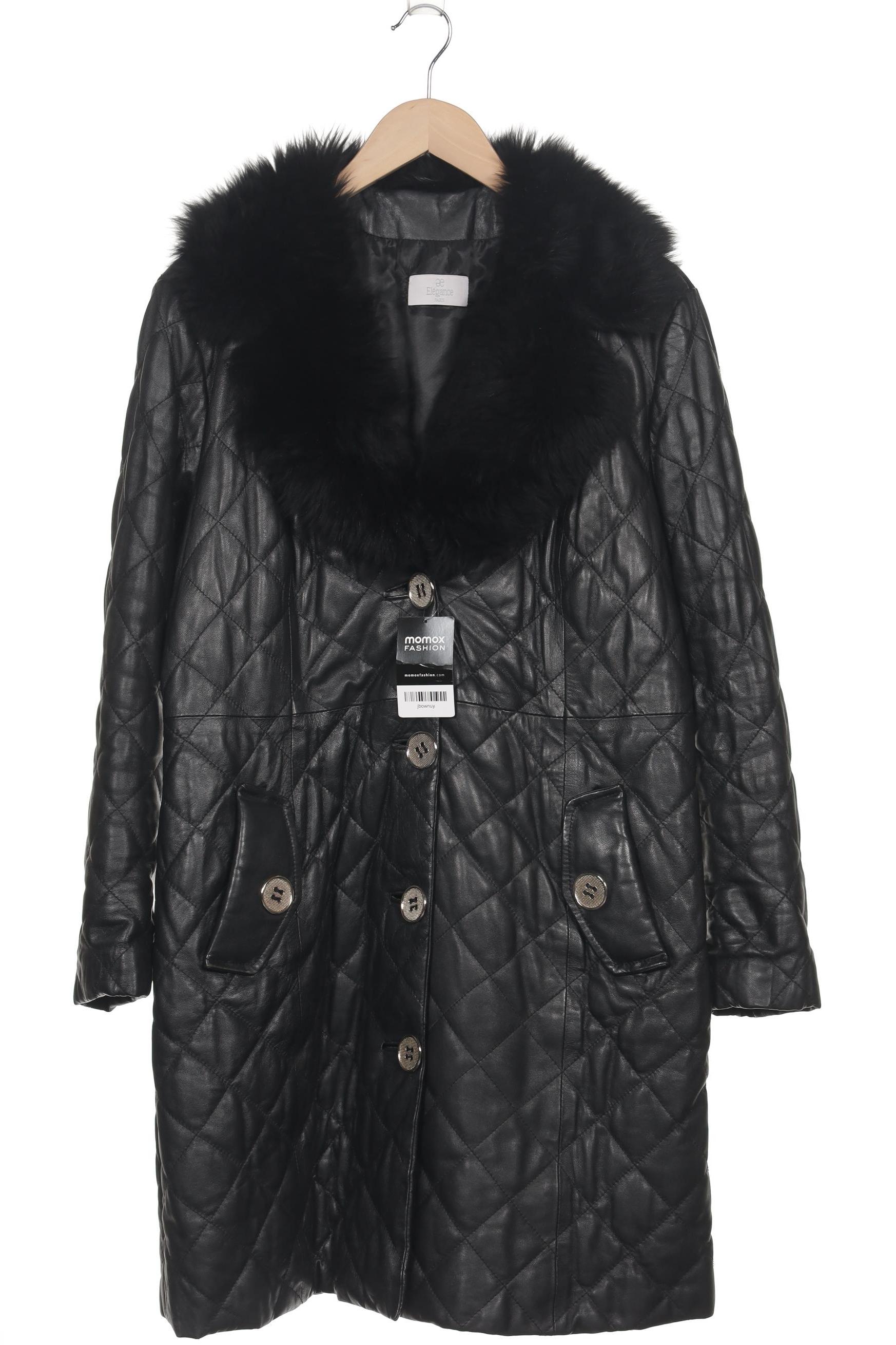 

Elegance Paris Damen Mantel, schwarz, Gr. 42