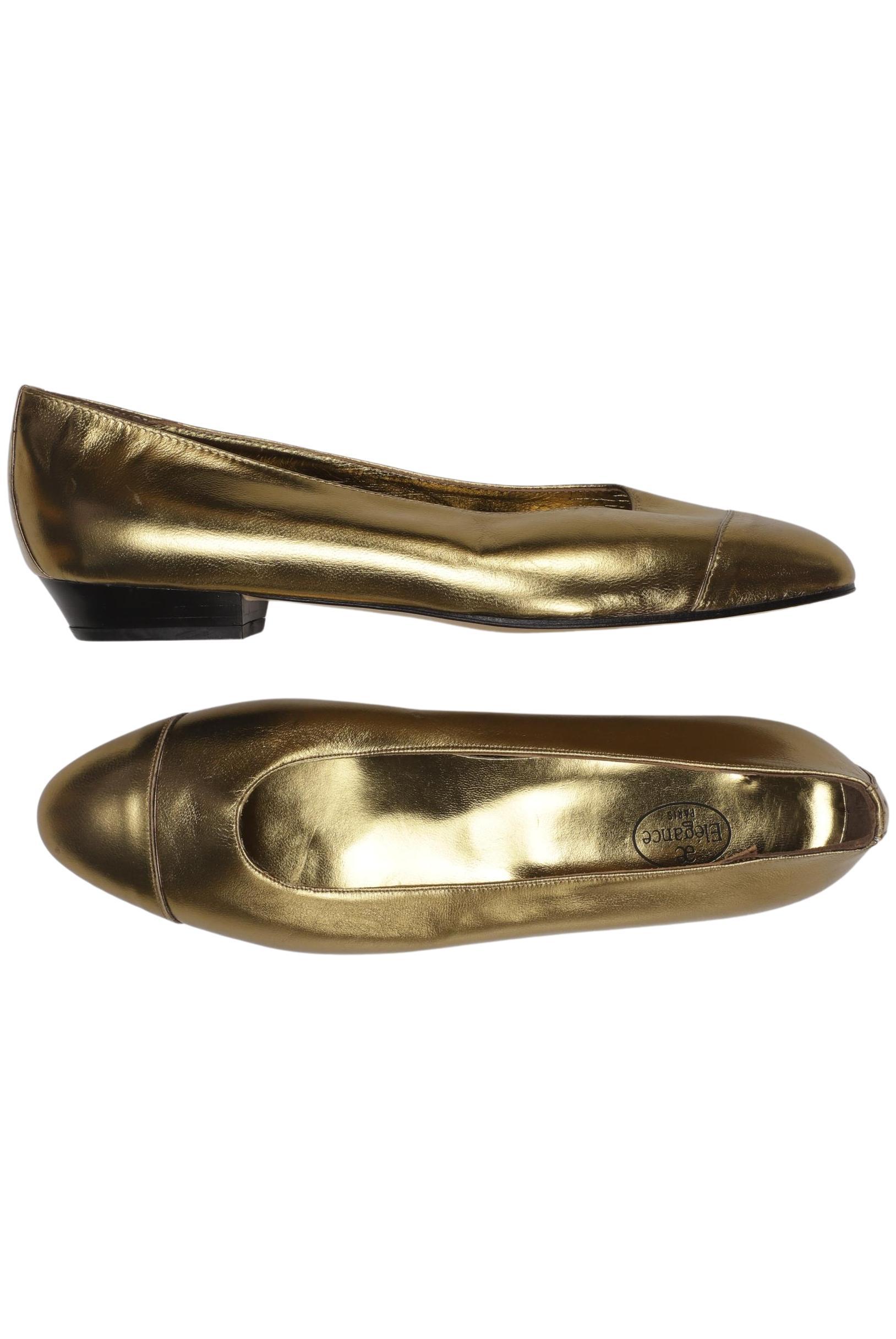 

Elegance Paris Damen Ballerinas, gold, Gr. 40