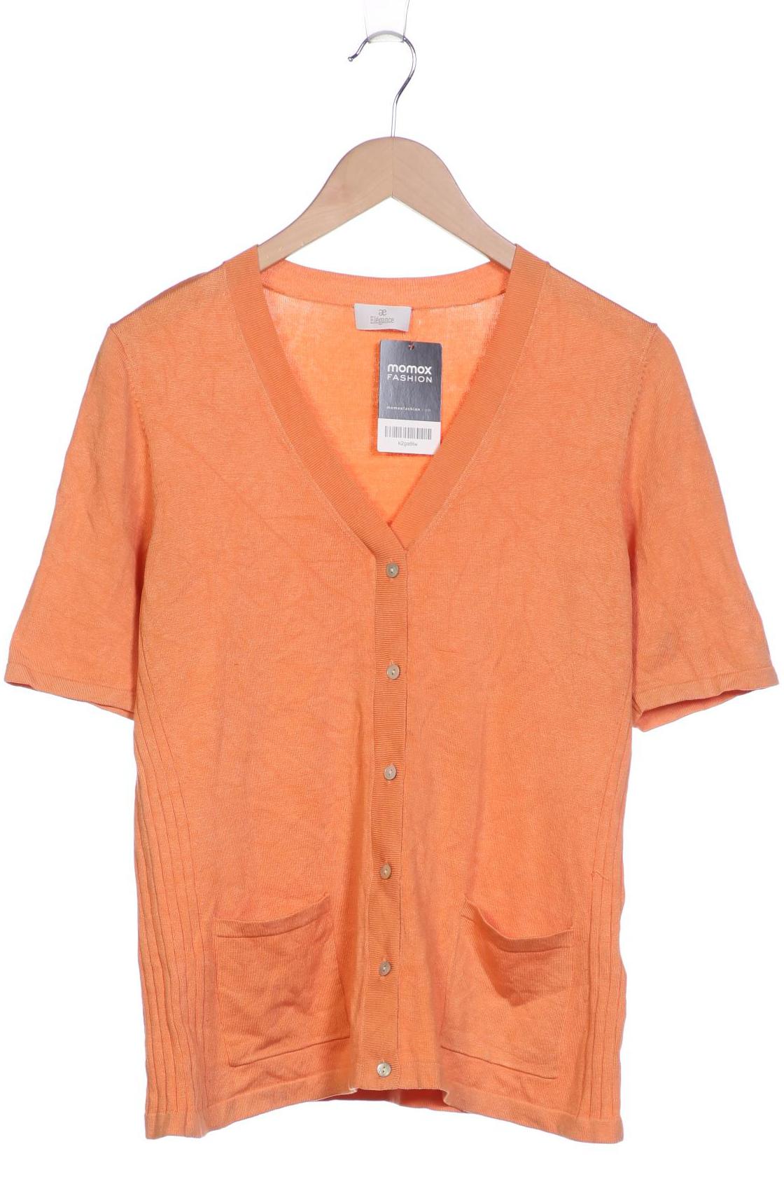 

Elegance Paris Damen Strickjacke, orange, Gr. 42