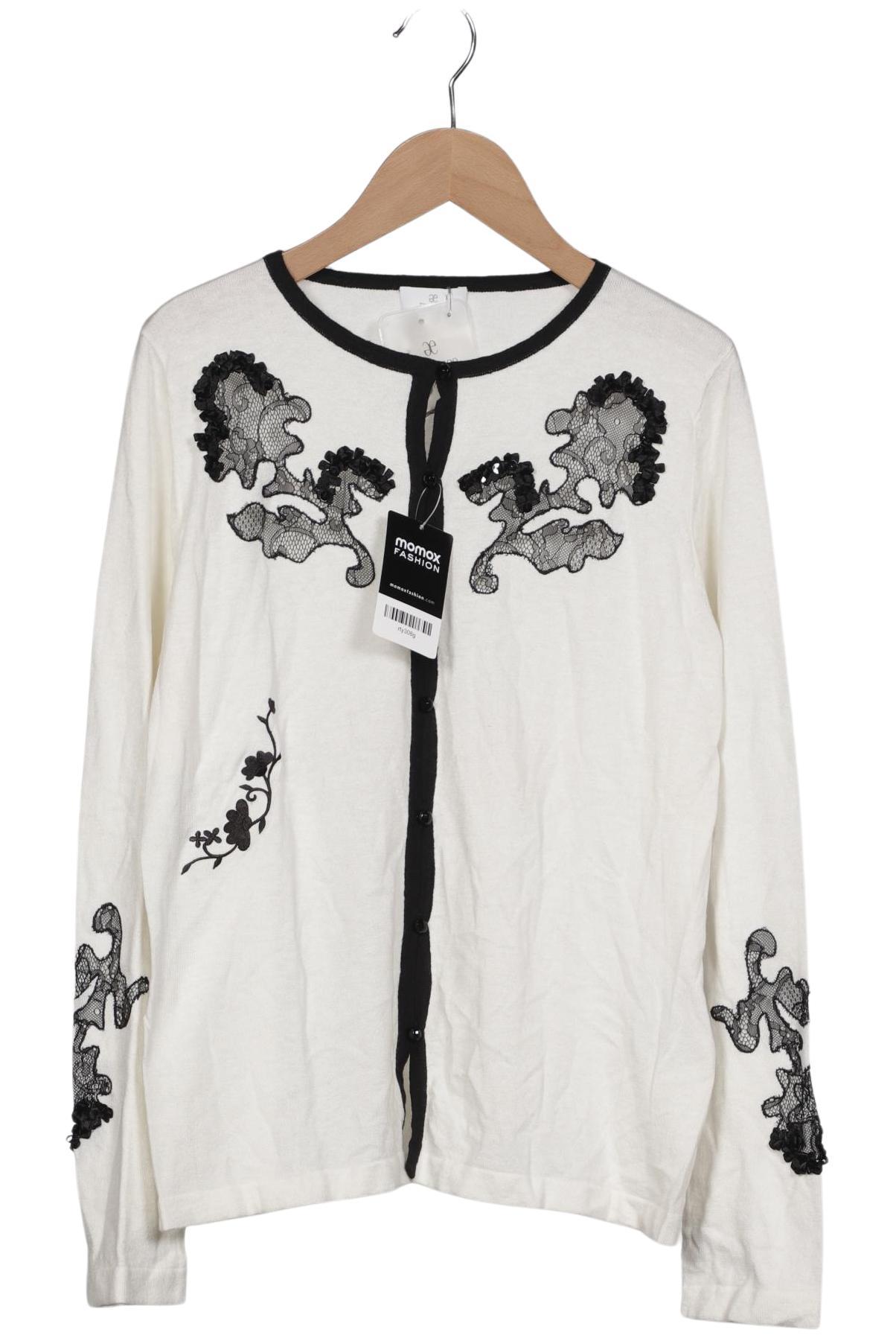 

Elegance Paris Damen Strickjacke, weiß, Gr. 38