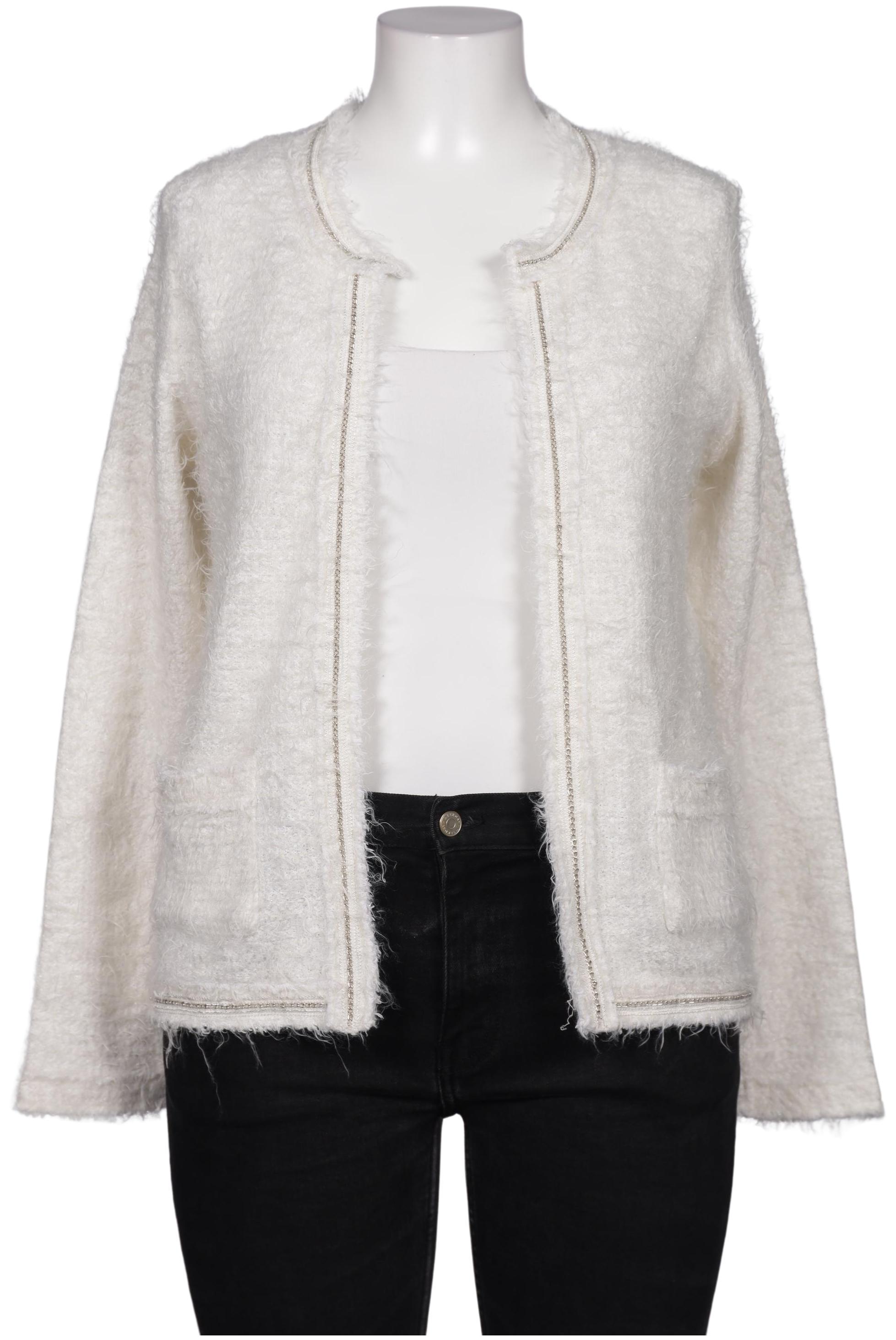

Elegance Paris Damen Strickjacke, weiß, Gr. 42