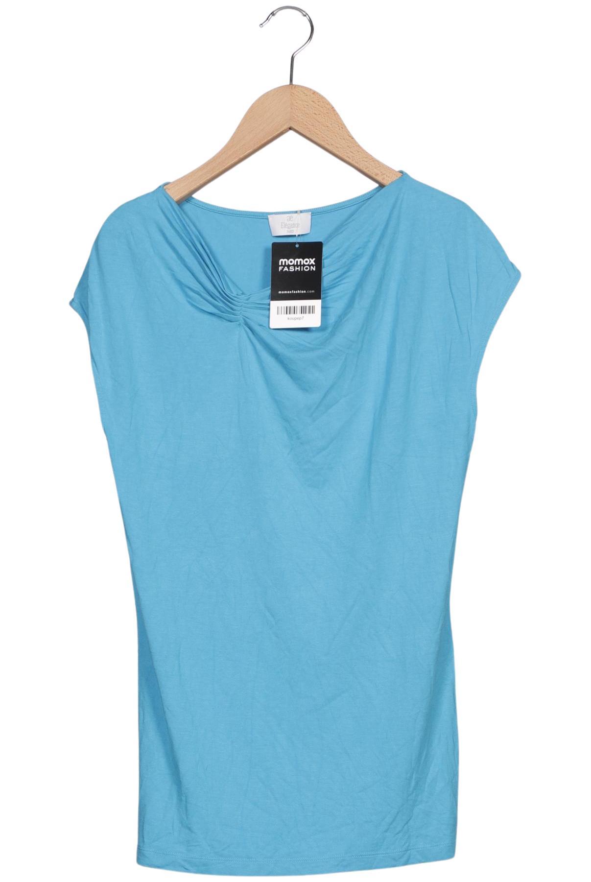 

Elegance Paris Damen T-Shirt, blau, Gr. 36