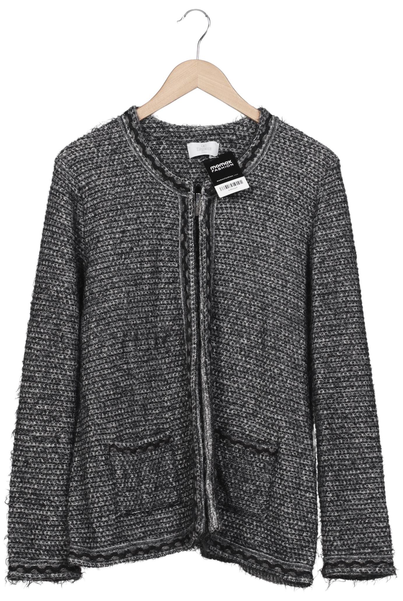 

Elegance Paris Damen Strickjacke, grau, Gr. 44