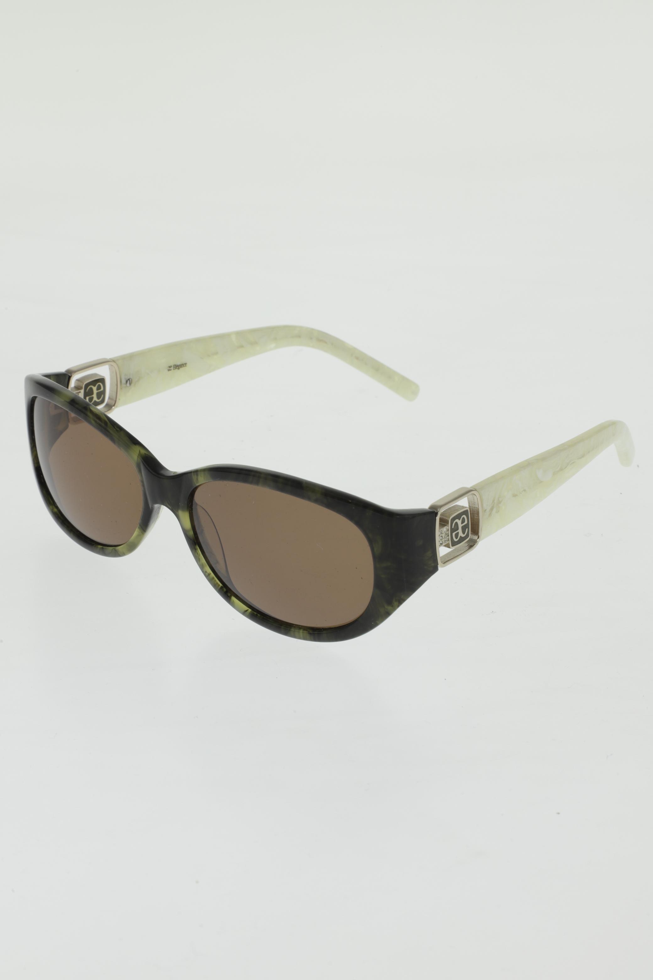 

Elegance Paris Damen Sonnenbrille, grün, Gr.