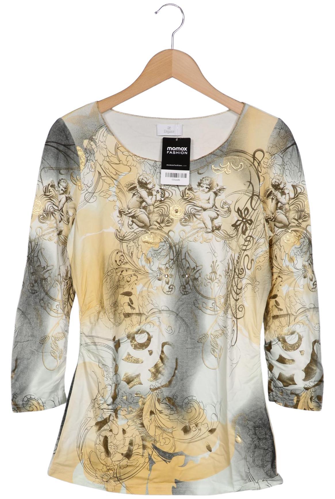 

Elegance Paris Damen Langarmshirt, beige, Gr. 38