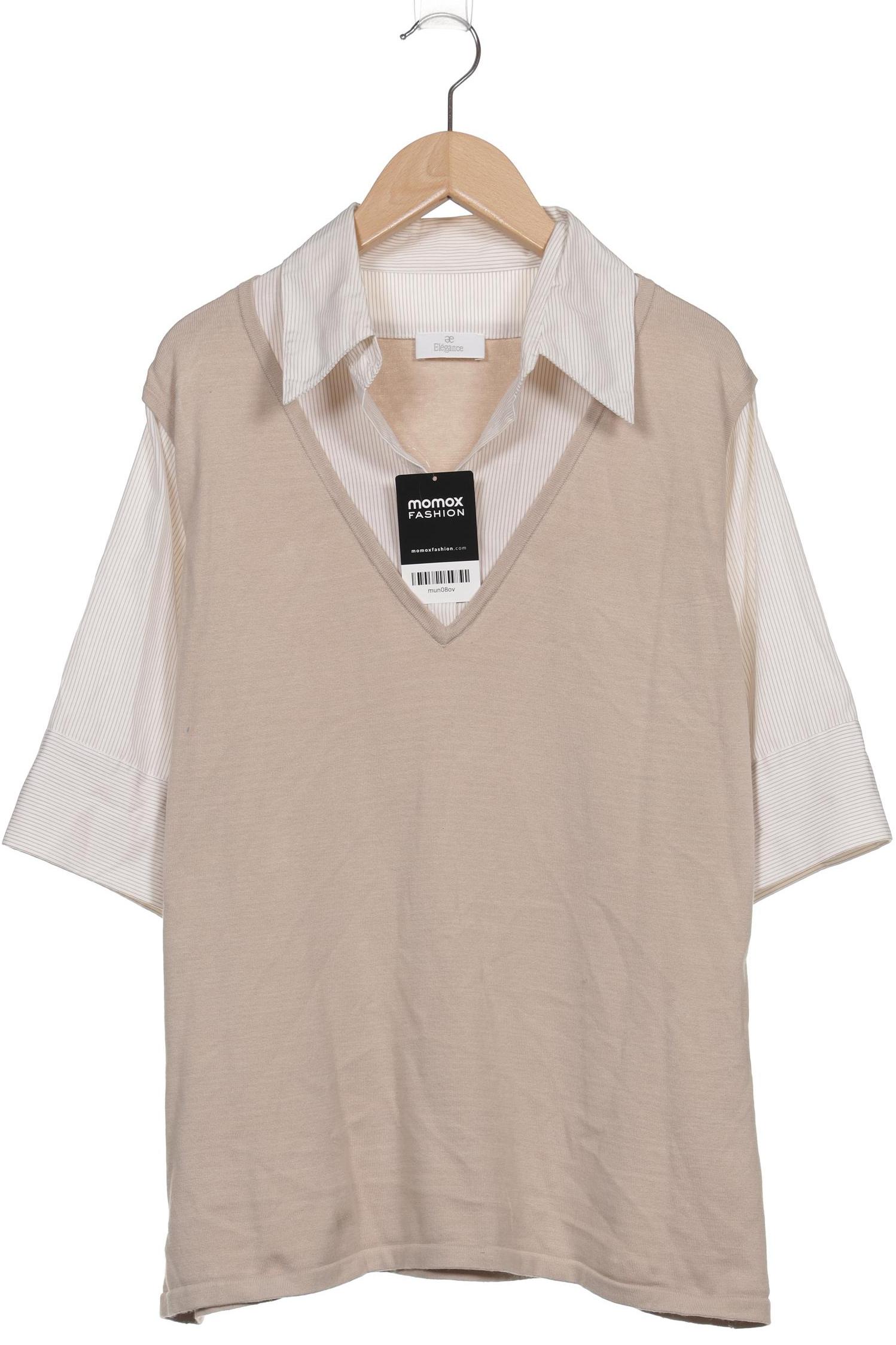 

Elegance Paris Damen Pullover, beige, Gr. 46