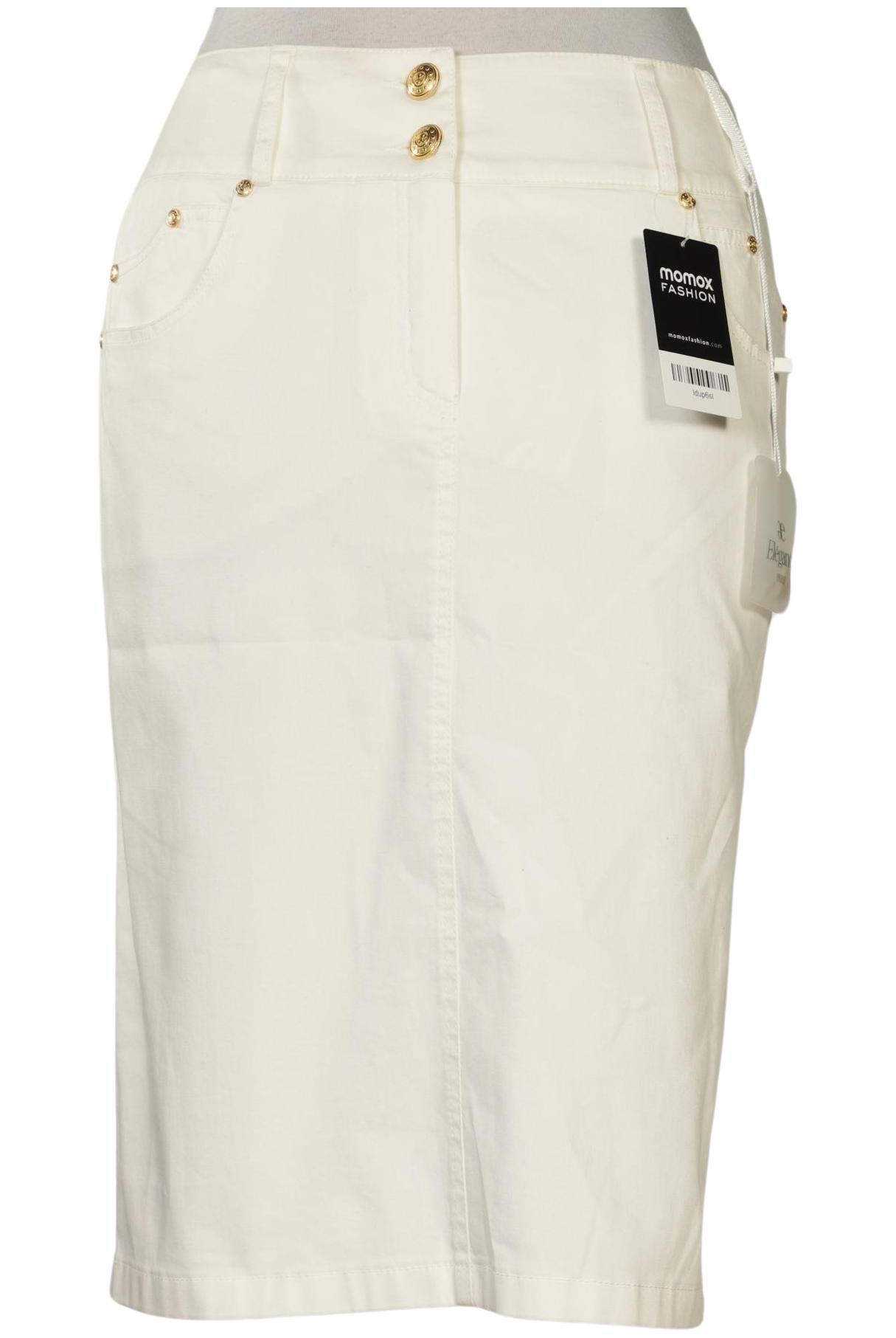 

Elegance Paris Damen Rock, weiß, Gr. 38