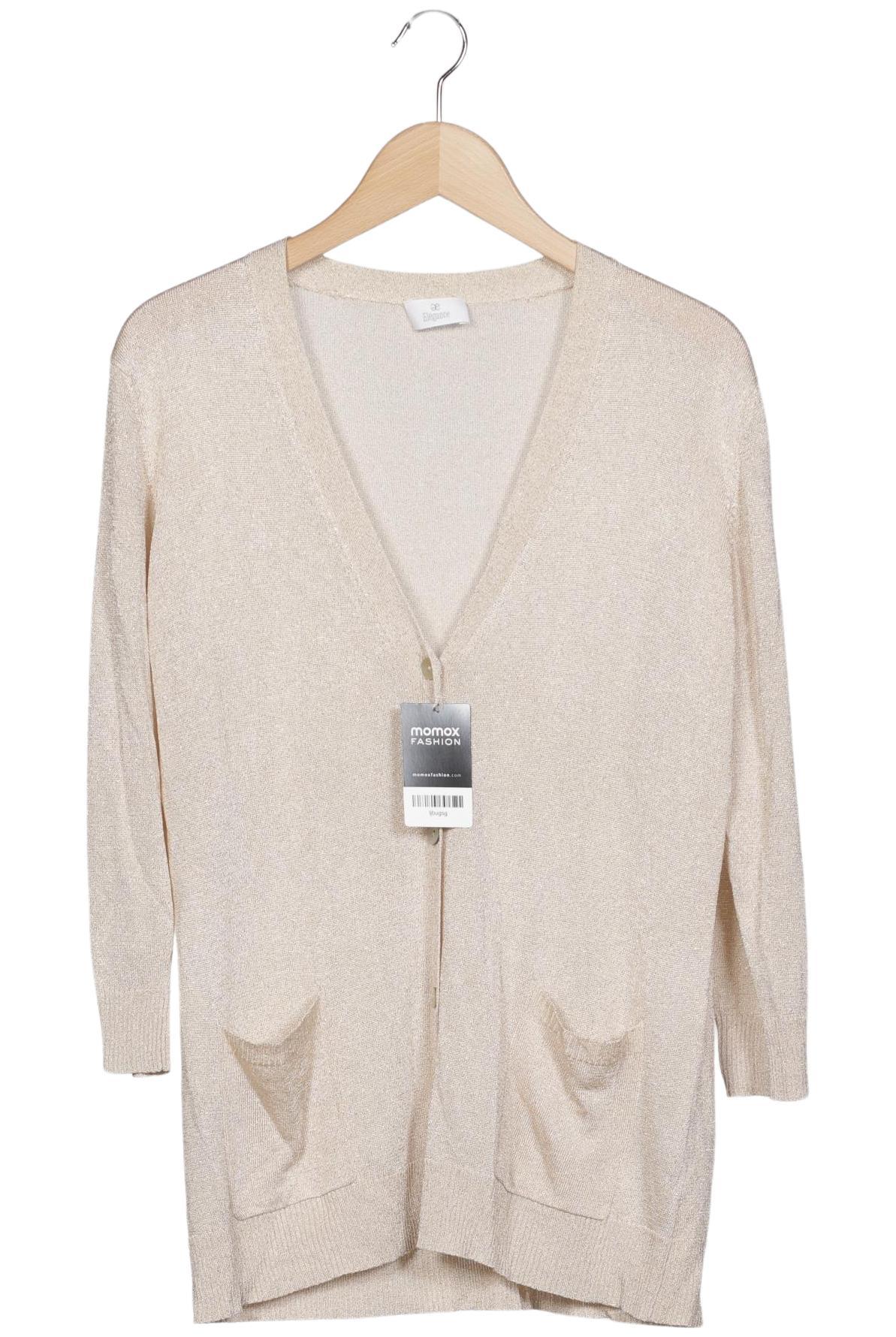 

Elegance Paris Damen Strickjacke, beige, Gr. 38