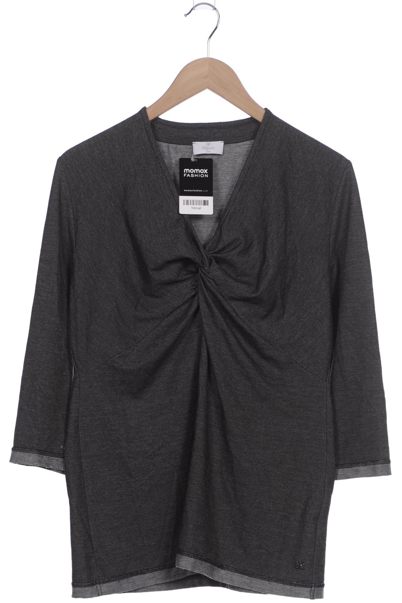 

Elegance Paris Damen Langarmshirt, grau, Gr. 44