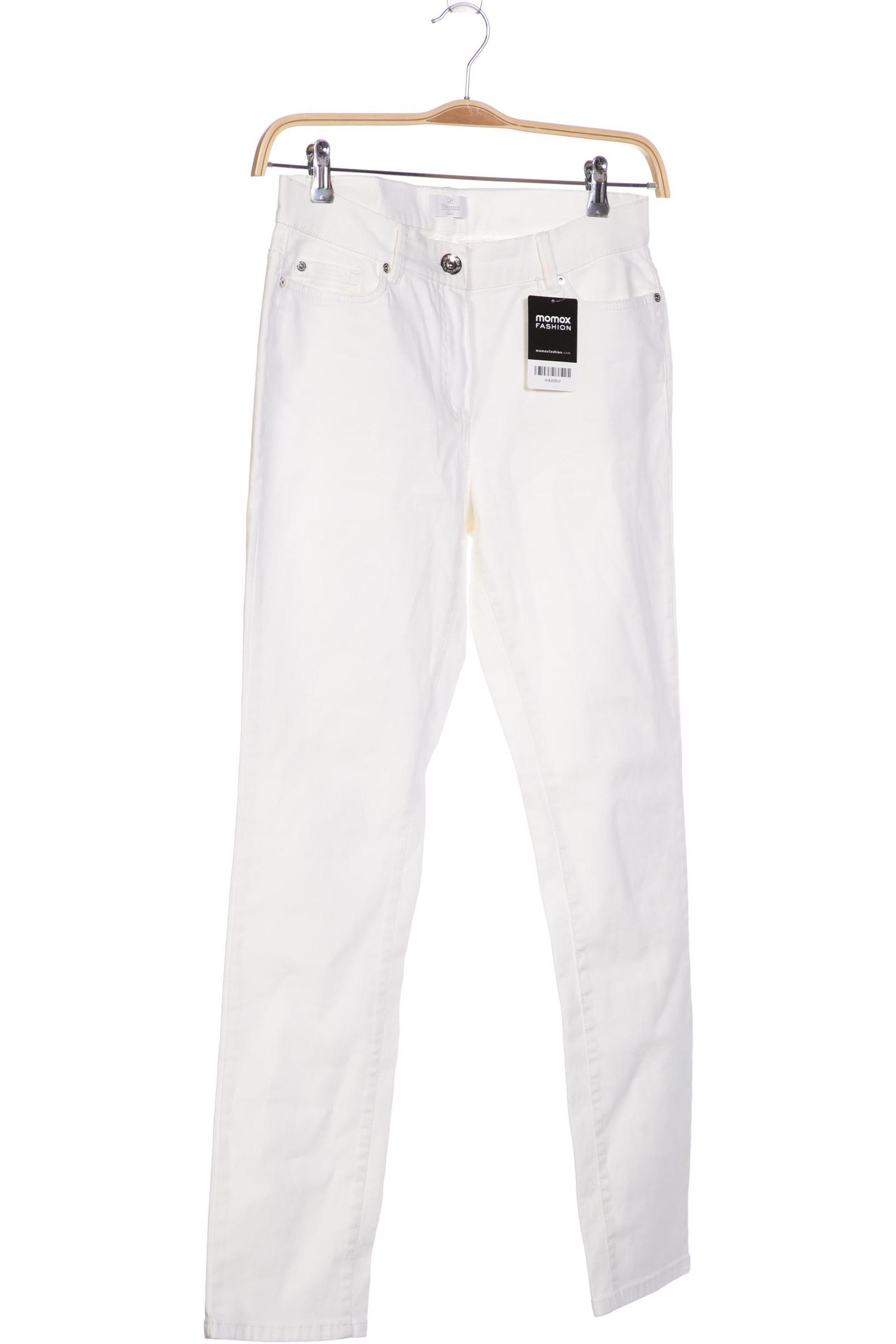 

Elegance Paris Damen Stoffhose, cremeweiß