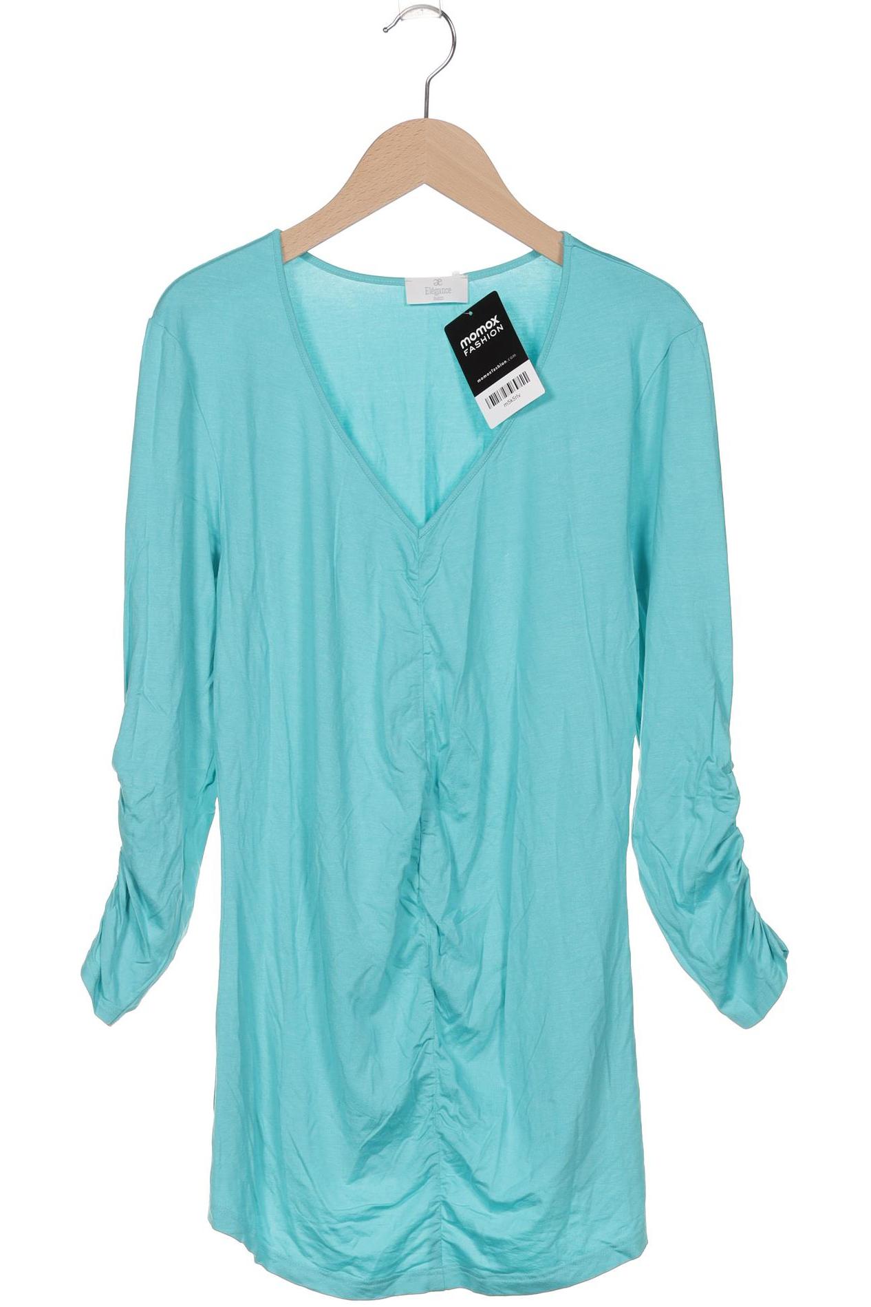 

Elegance Paris Damen Langarmshirt, blau, Gr. 40