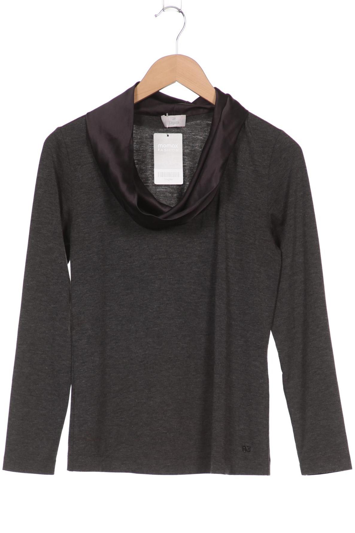 

Elegance Paris Damen Langarmshirt, grau, Gr. 38