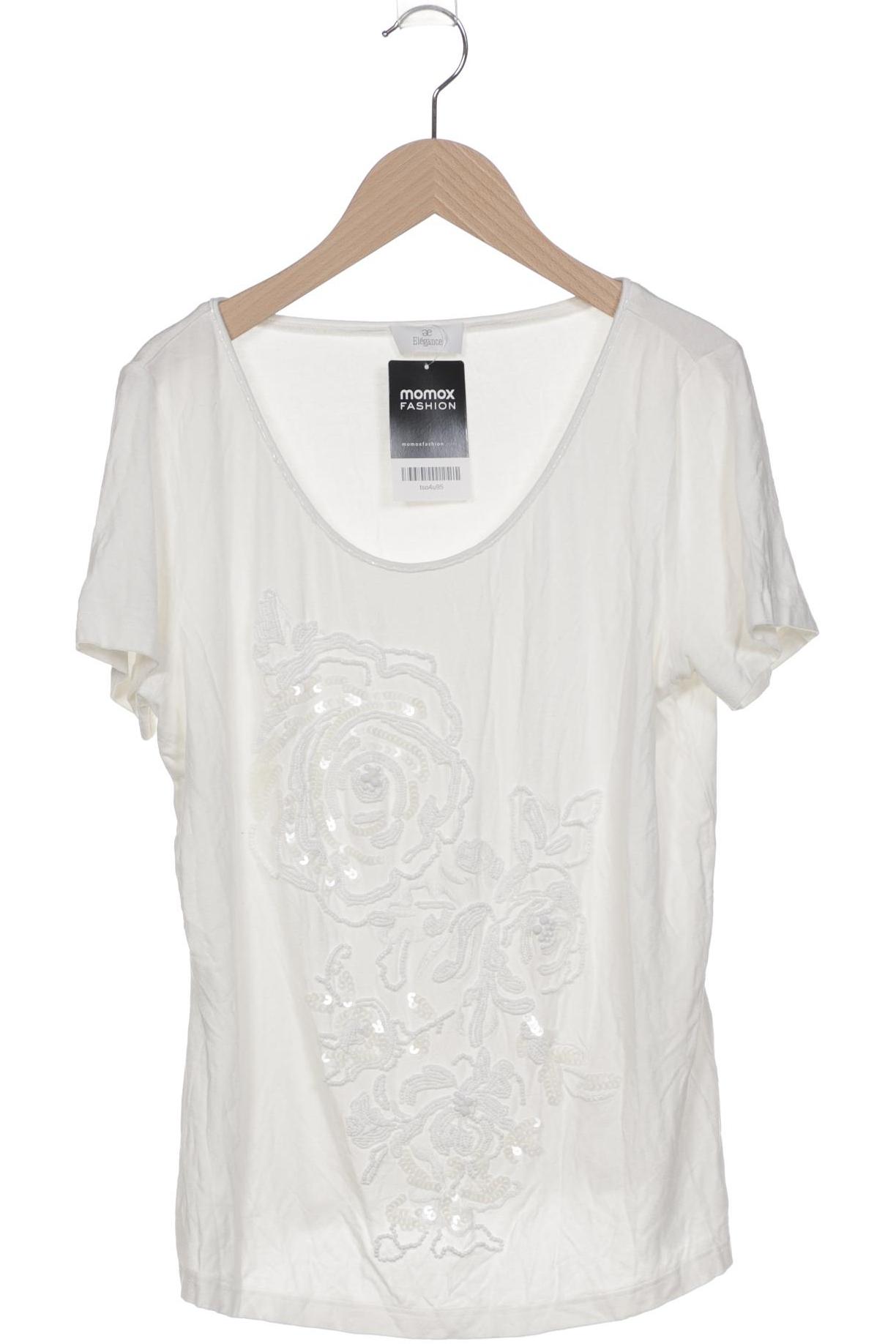 

Elegance Paris Damen T-Shirt, weiß, Gr. 38