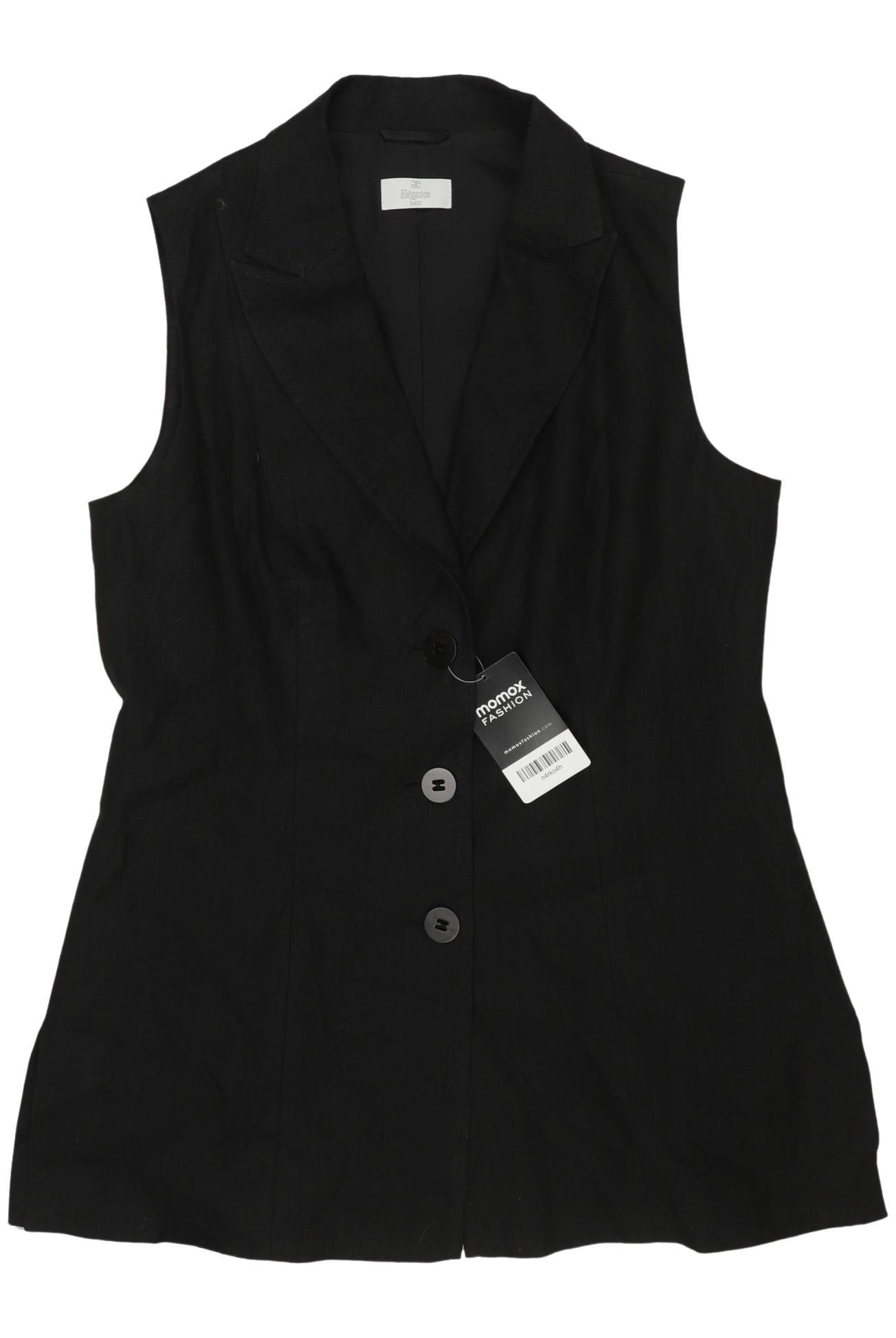 

Elegance Paris Damen Weste, schwarz, Gr. 40