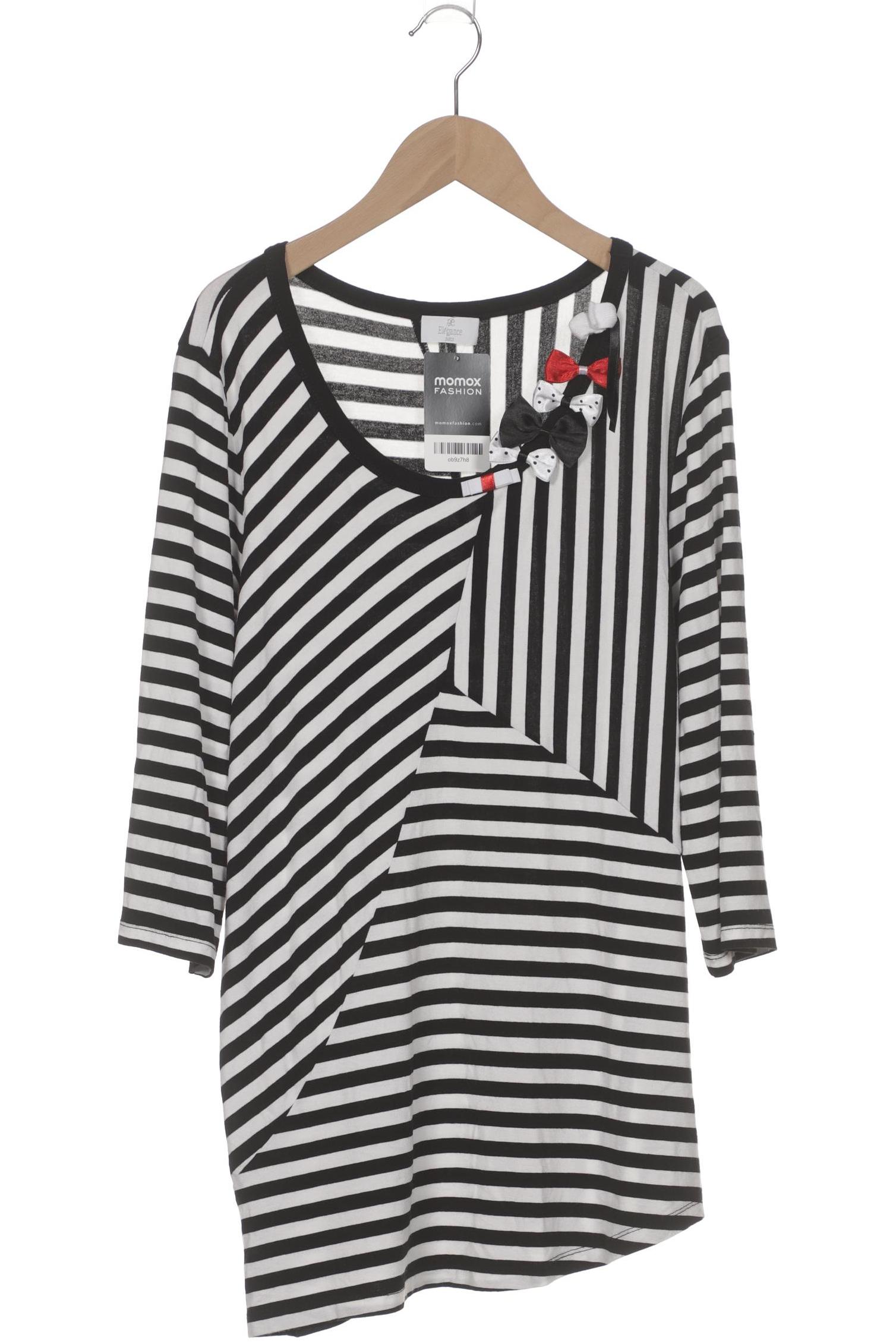 

Elegance Paris Damen Langarmshirt, schwarz, Gr. 44
