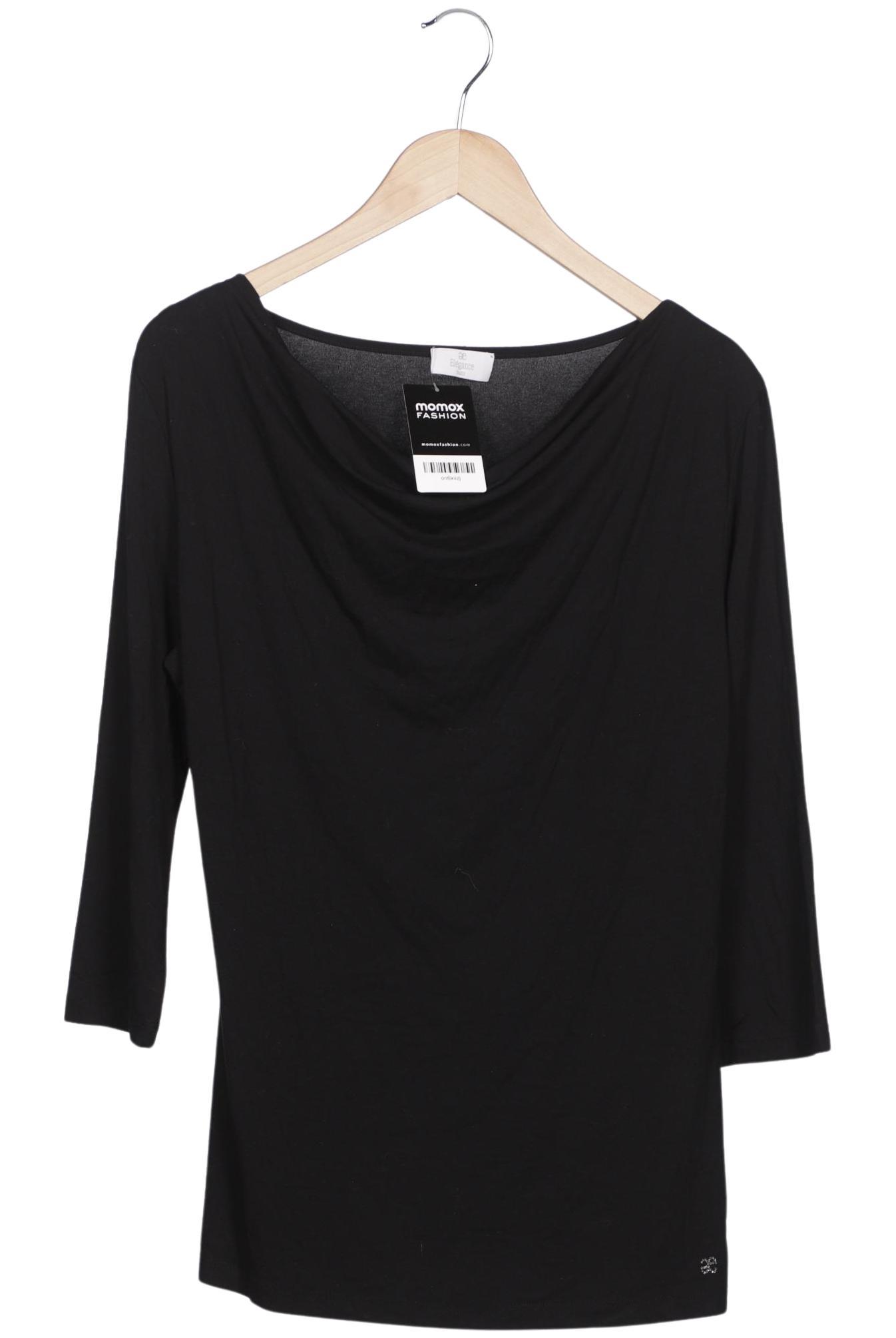 

Elegance Paris Damen Langarmshirt, schwarz, Gr. 40