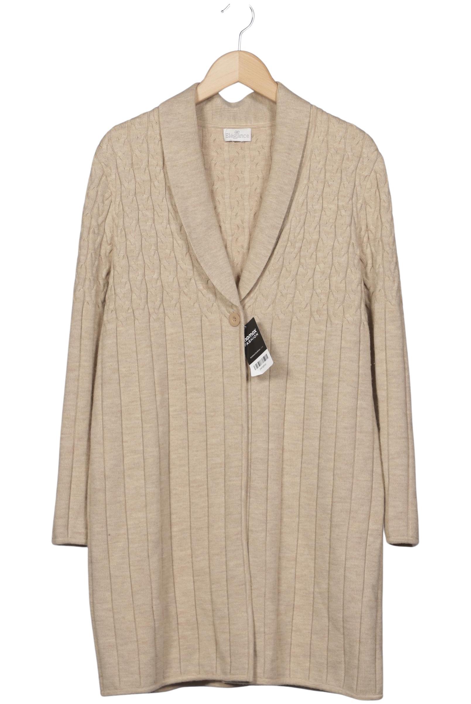 

Elegance Paris Damen Strickjacke, beige, Gr. 44