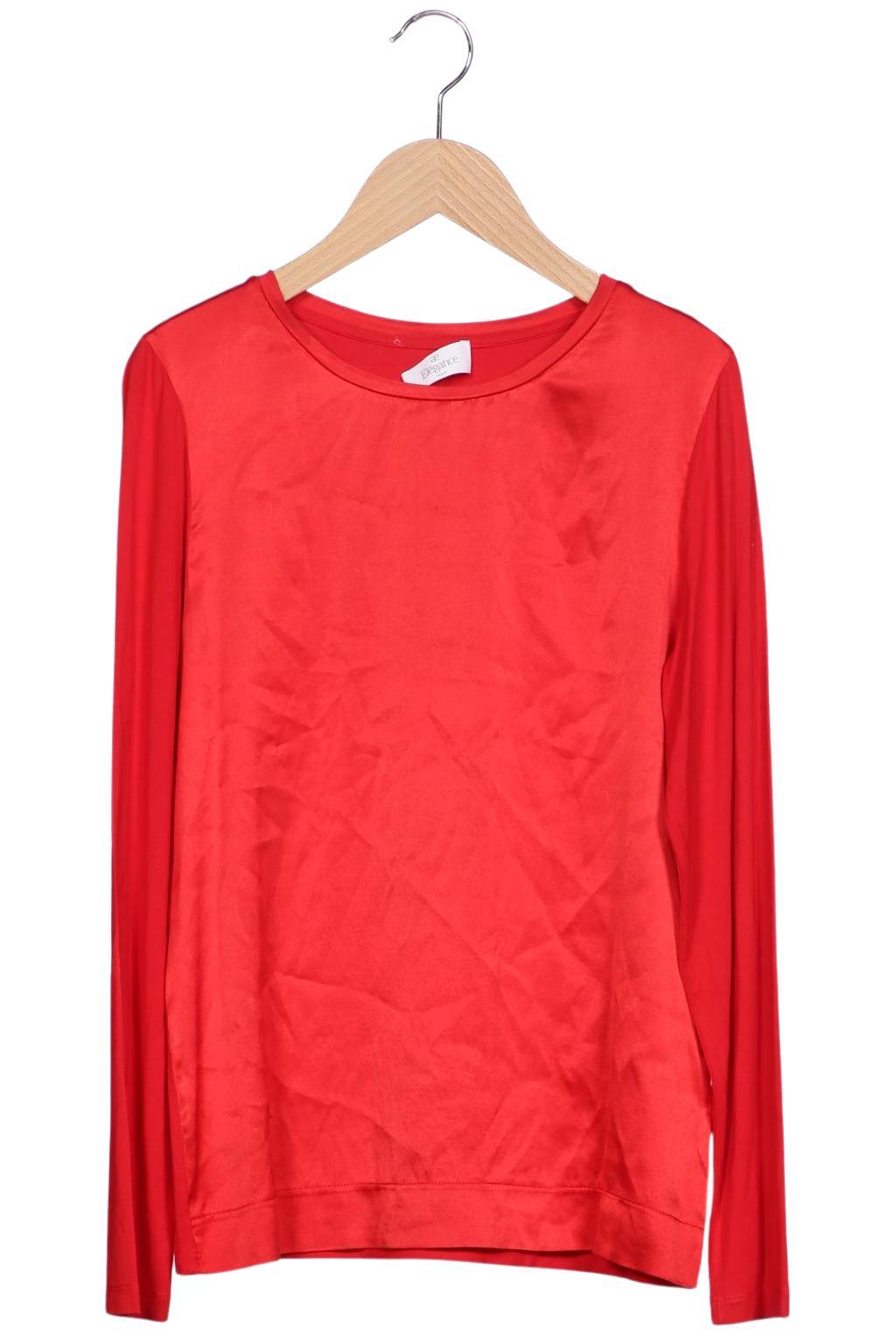 

Elegance Paris Damen Langarmshirt, rot, Gr. 36