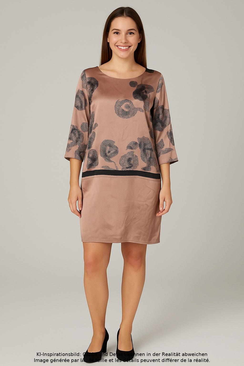 

Elegance Paris Damen Kleid, beige, Gr. 44