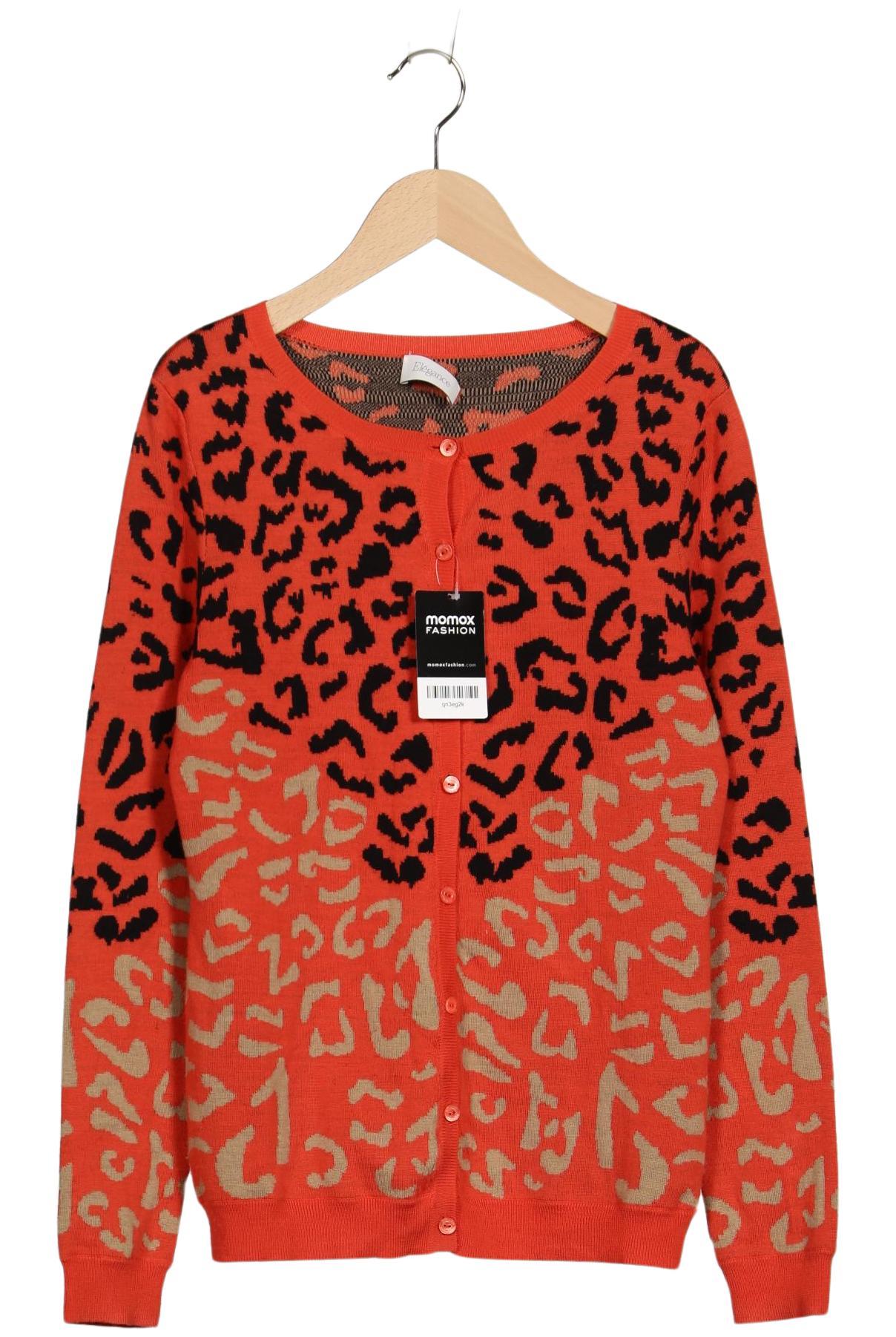 

Elegance Paris Damen Strickjacke, orange, Gr. 36