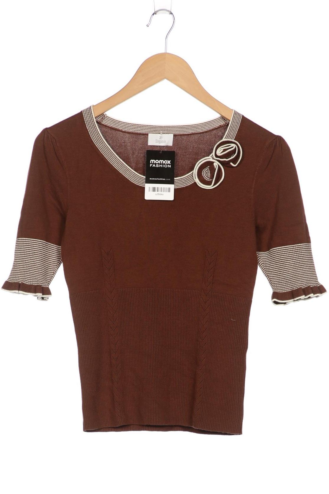 

Elegance Paris Damen Pullover, braun, Gr. 34