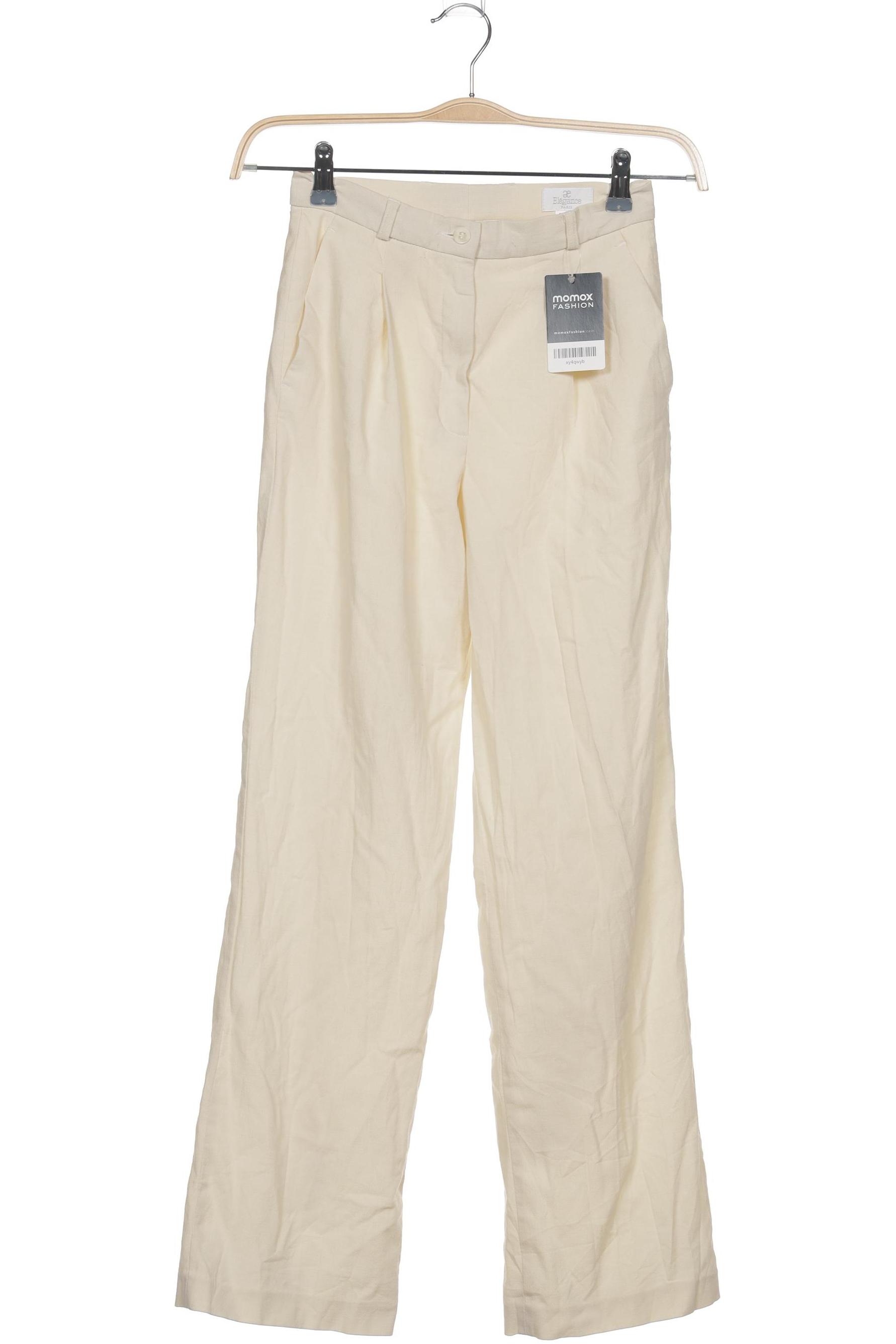 

Elegance Paris Damen Stoffhose, cremeweiß, Gr. 34