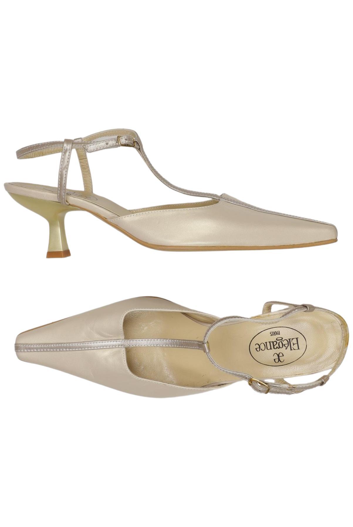 

Elegance Paris Damen Pumps, silber, Gr. 38