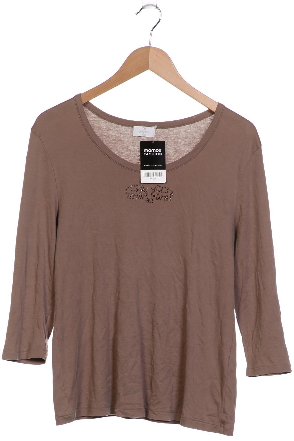 

Elegance Paris Damen Langarmshirt, braun, Gr. 44