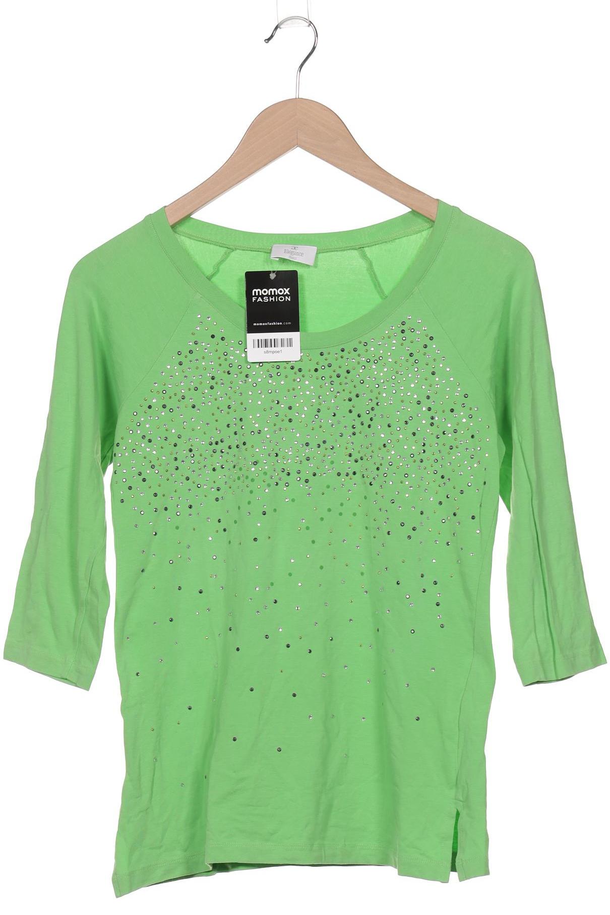 

Elegance Paris Damen Langarmshirt, hellgrün, Gr. 36