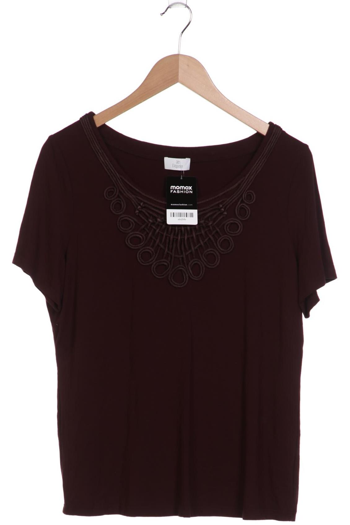 

Elegance Paris Damen T-Shirt, braun, Gr. 44