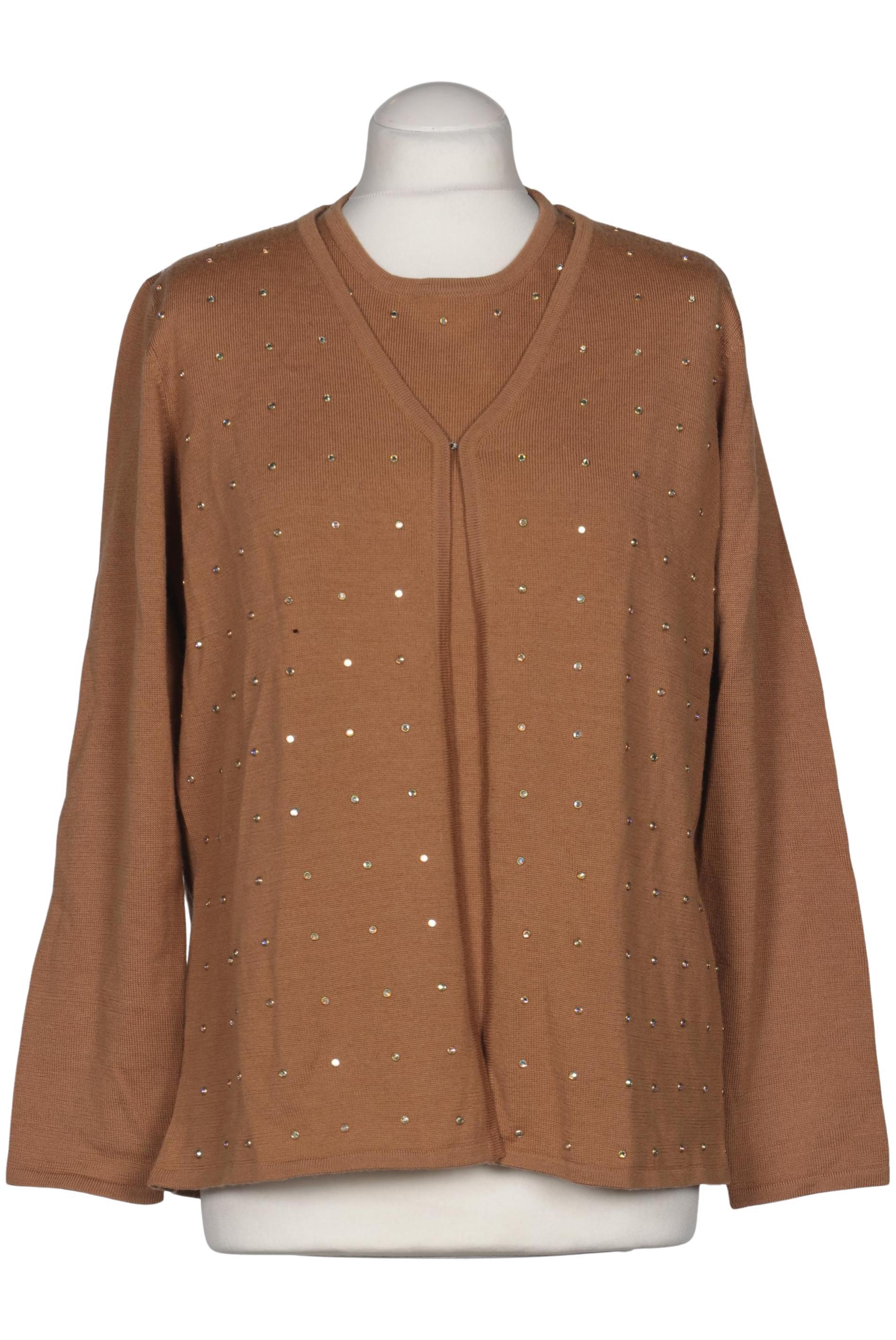 

Elegance Paris Damen Strickjacke, braun, Gr. 40