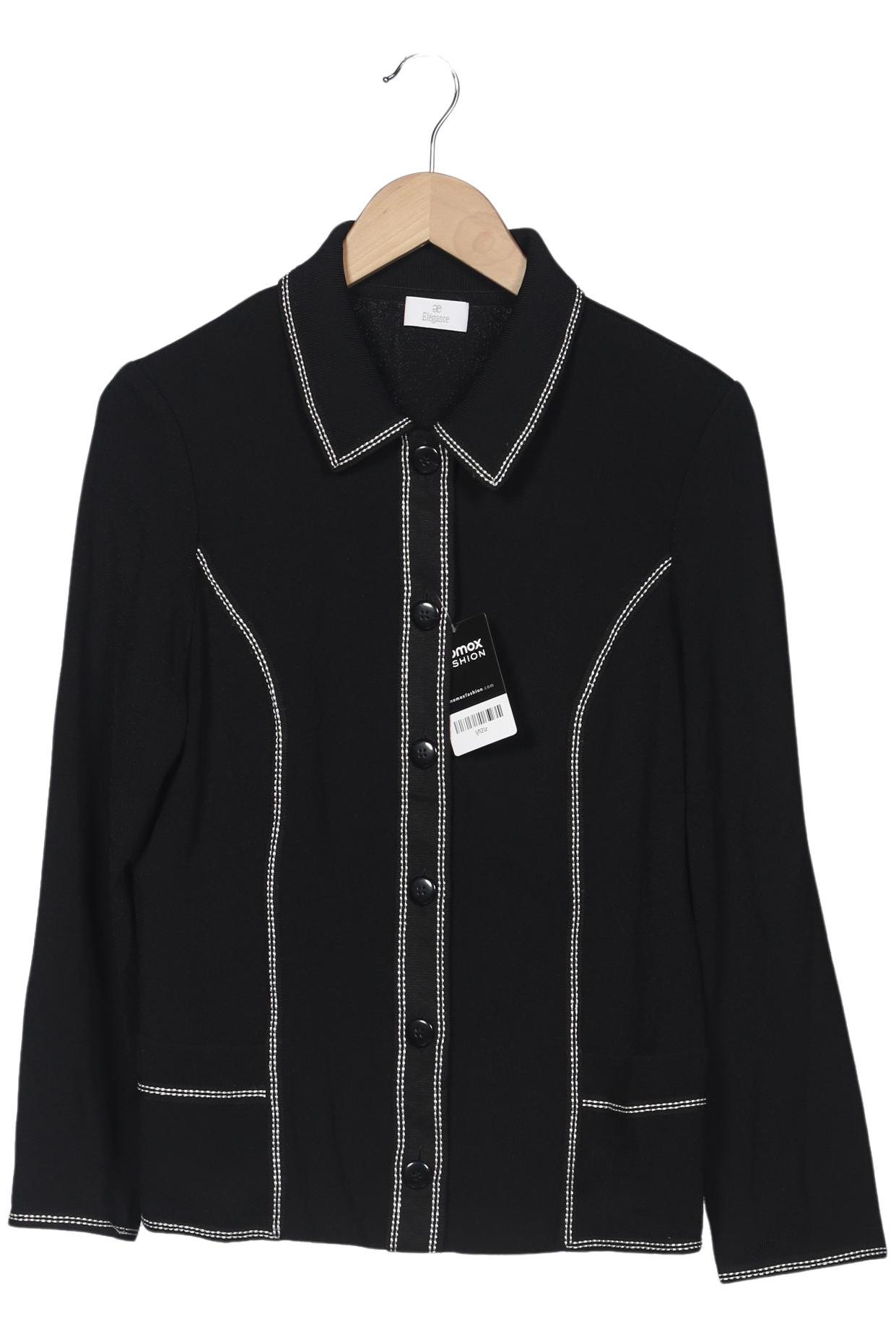 

Elegance Paris Damen Strickjacke, schwarz, Gr. 40