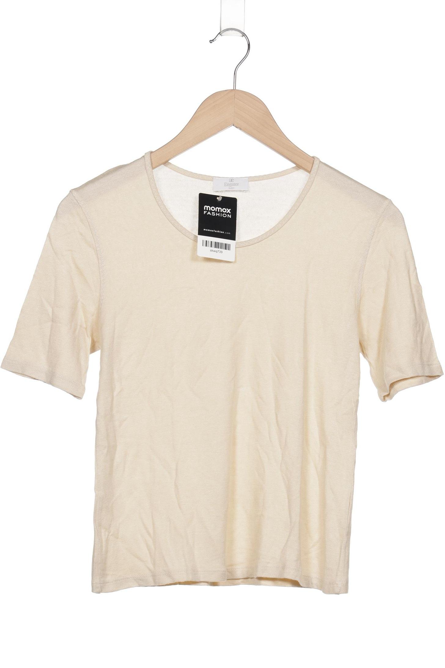 

Elegance Paris Damen T-Shirt, beige, Gr. 36