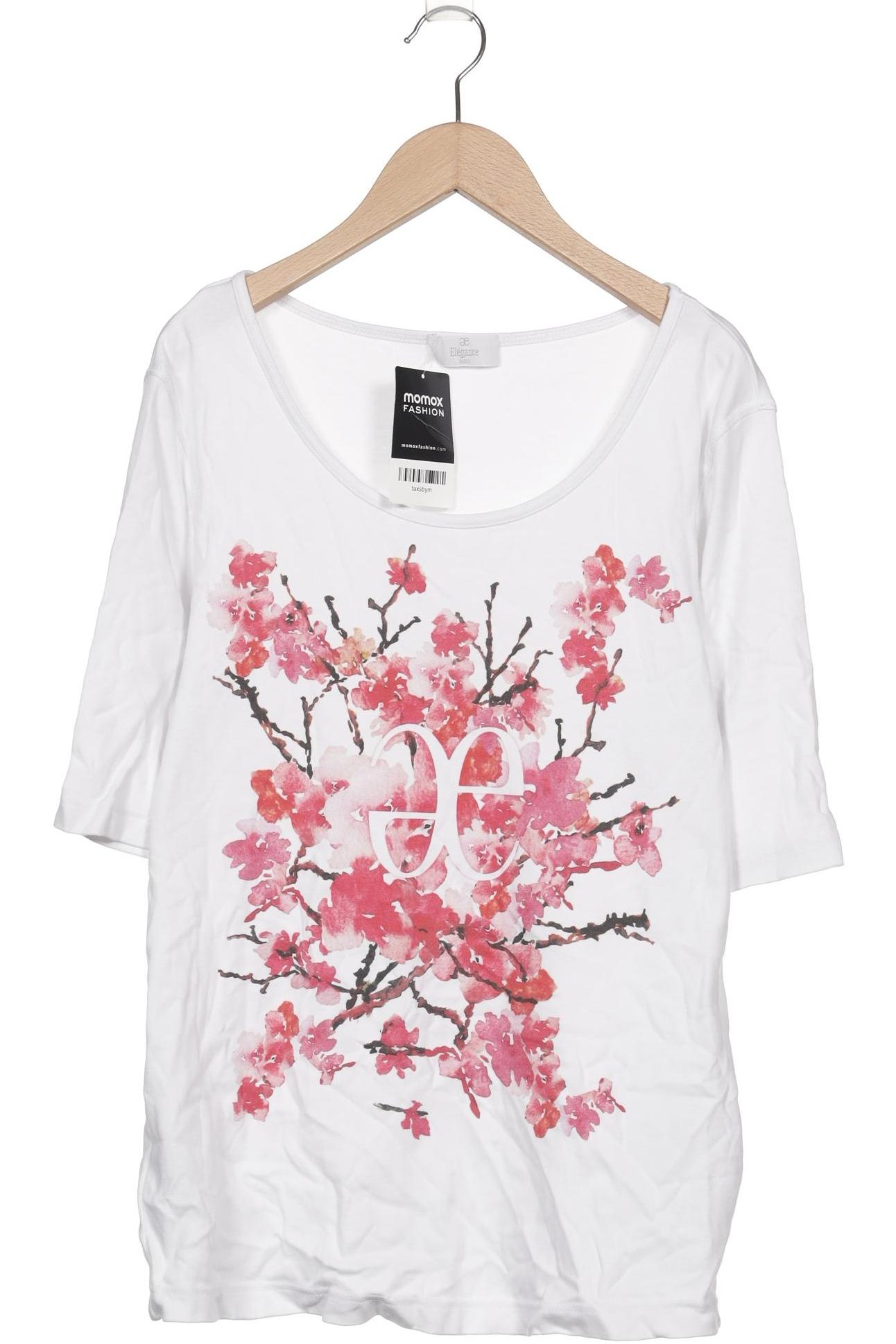 

Elegance Paris Damen T-Shirt, weiß, Gr. 42