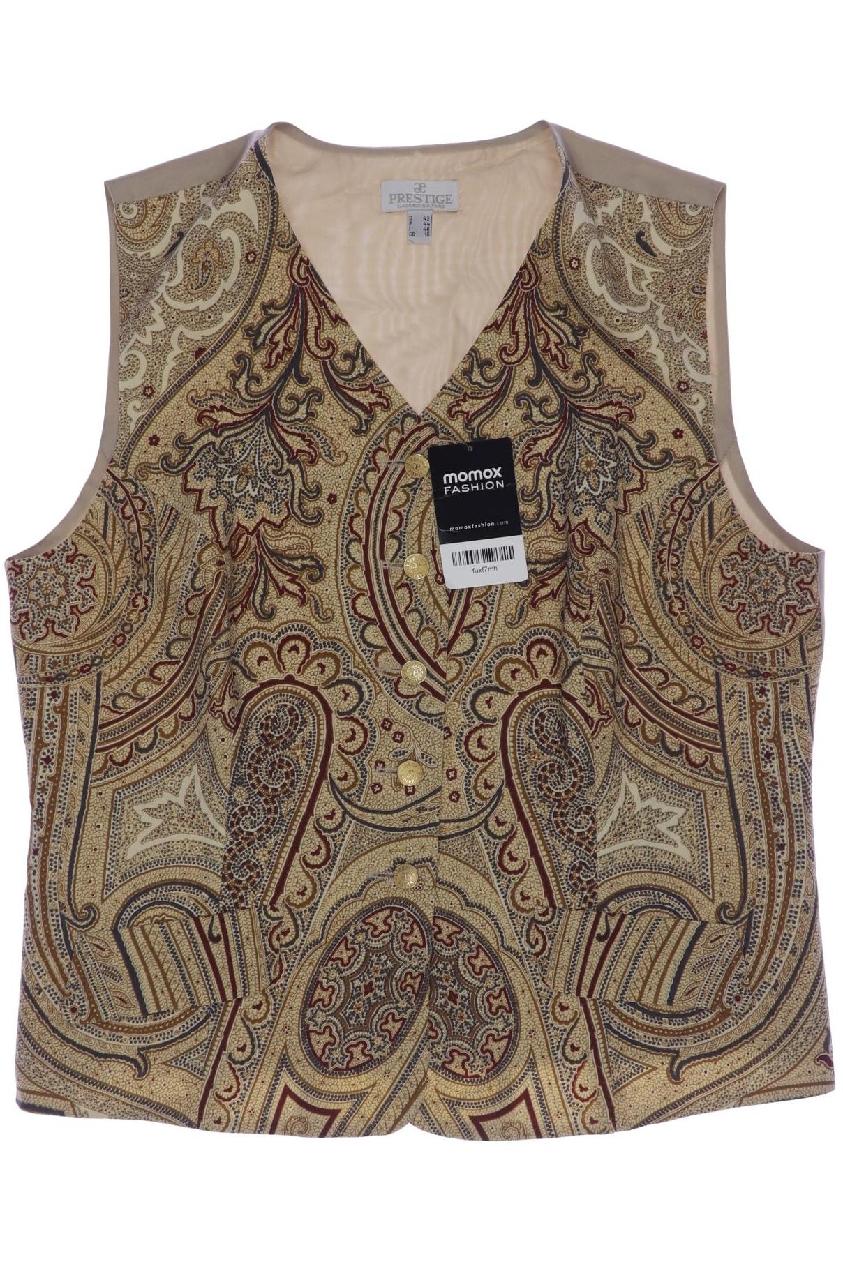 

Elegance Paris Damen Weste, beige, Gr. 42