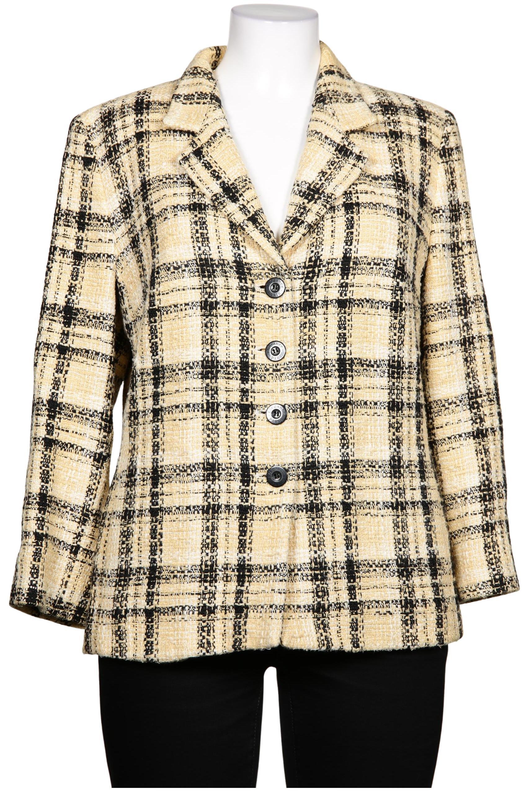 

Elegance Paris Damen Blazer, gelb, Gr. 46