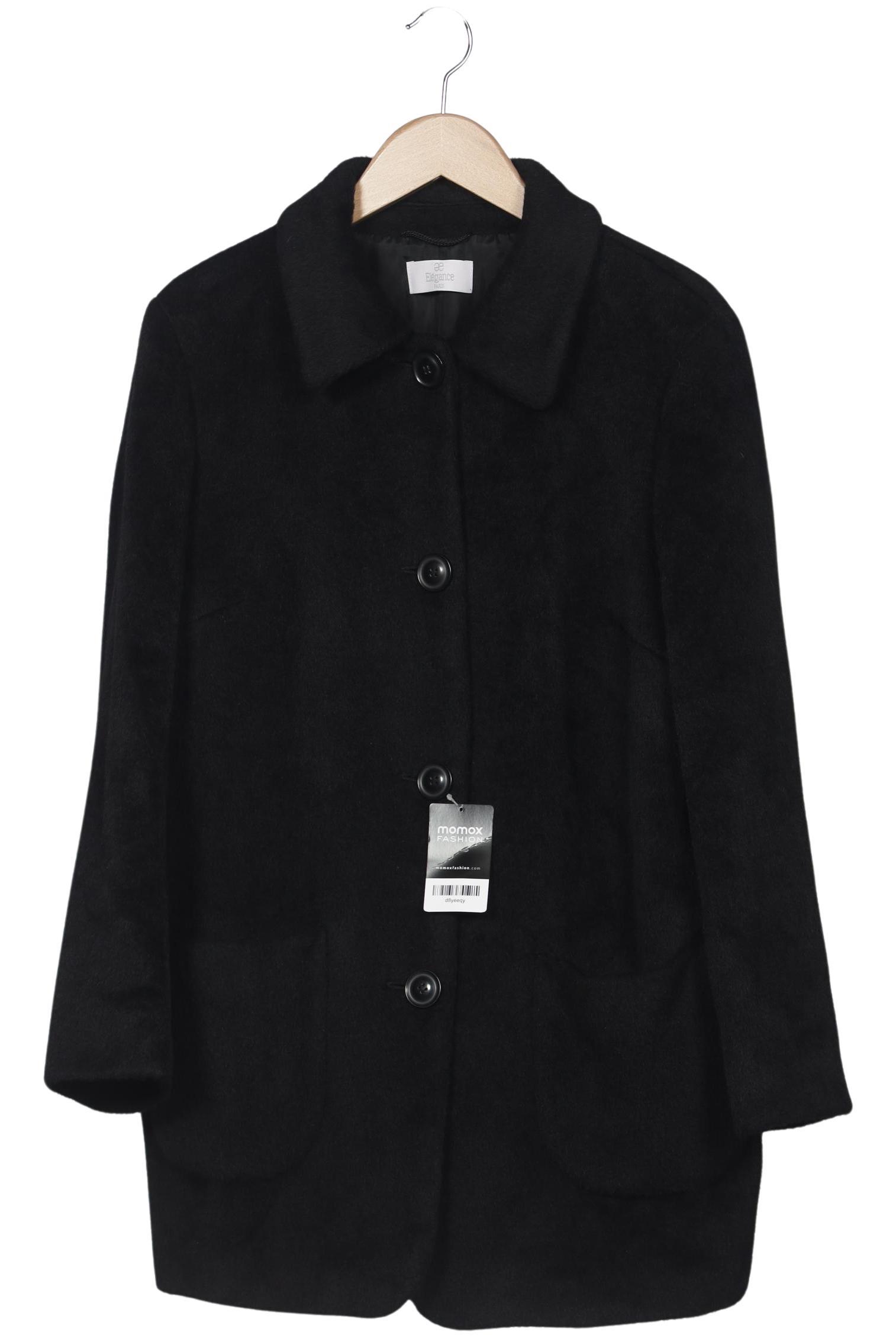 

Elegance Paris Damen Mantel, schwarz, Gr. 42