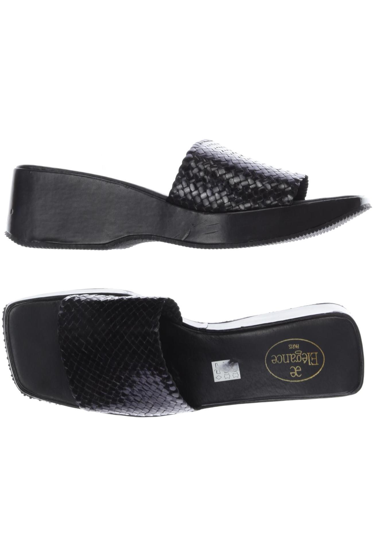 

Elegance Paris Damen Sandale, schwarz, Gr. 39
