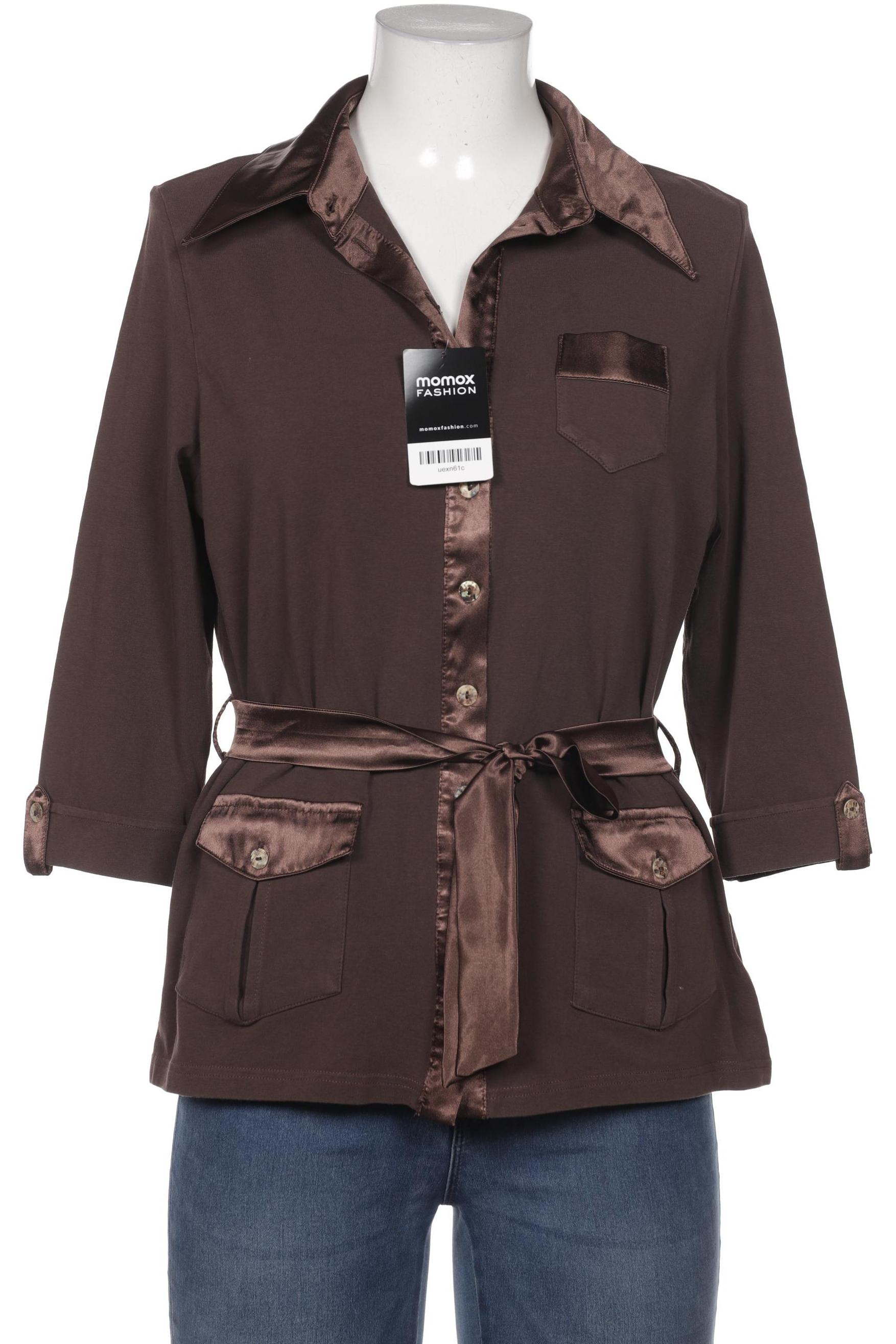 

Elegance Paris Damen Bluse, braun, Gr. 42